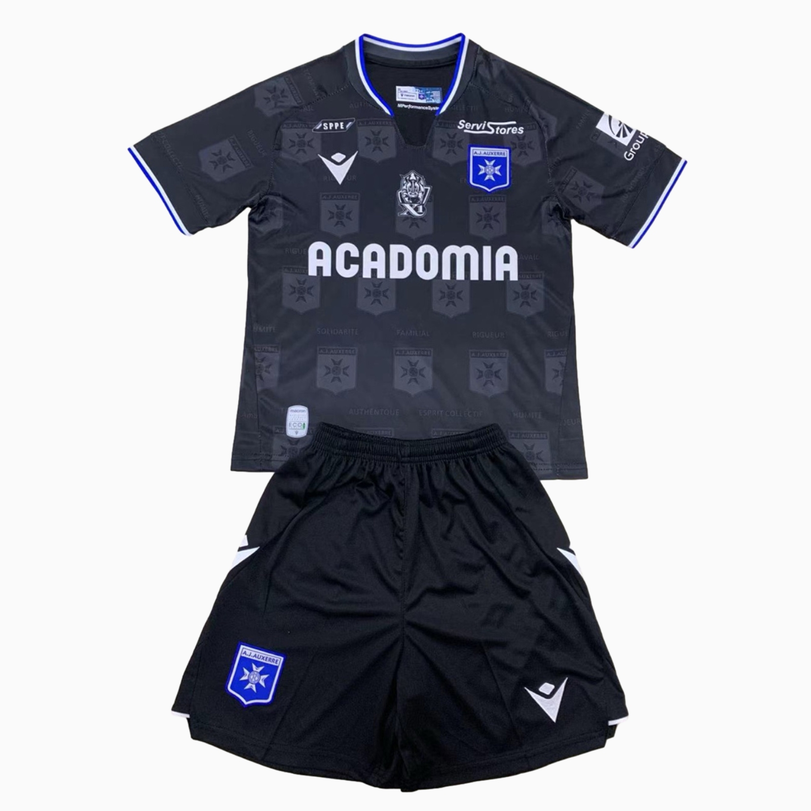 Auxerre 24-25 Away Kids Kit - ManixJersey