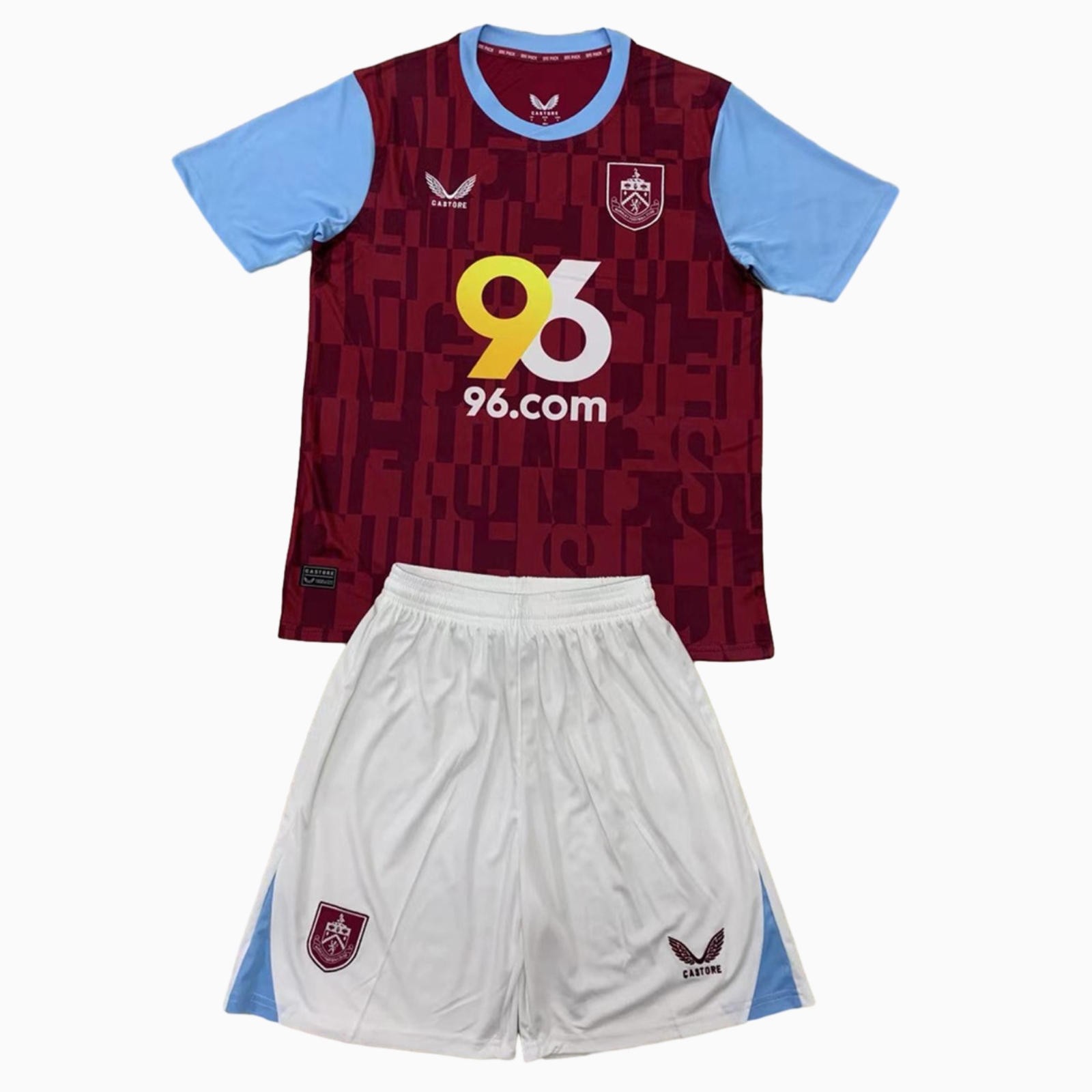 Burnley 24-25 Home Men's Adult Jersey Set - Fans Version - ManixJersey
