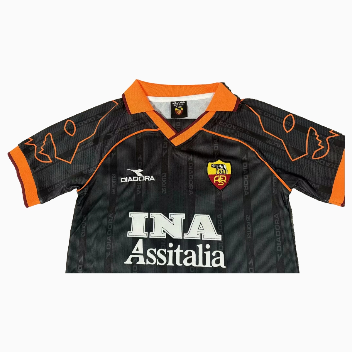 Retro Roma 1999-00 Third Kids Kit - ManixJersey