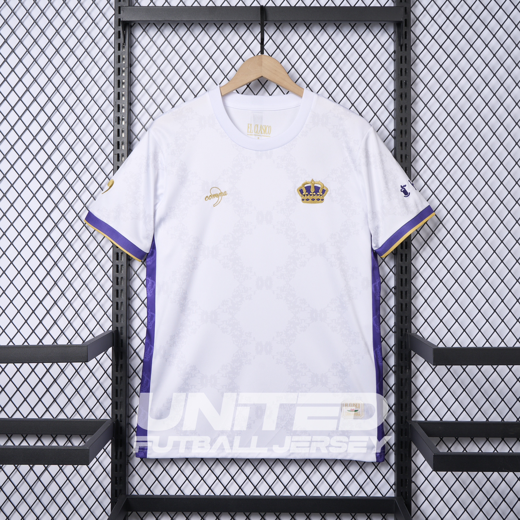 Real Madrid 2024-25 COMMA Gareth Bale Jersey - Fans Version - ManixJersey