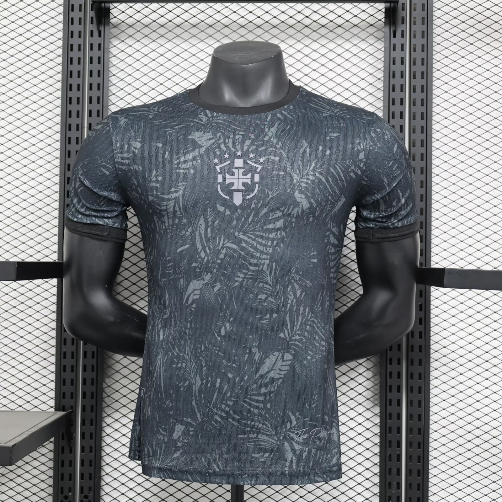 Brazil 2024-25 COMMA Neymar Black Jersey - Player Version - ManixJersey