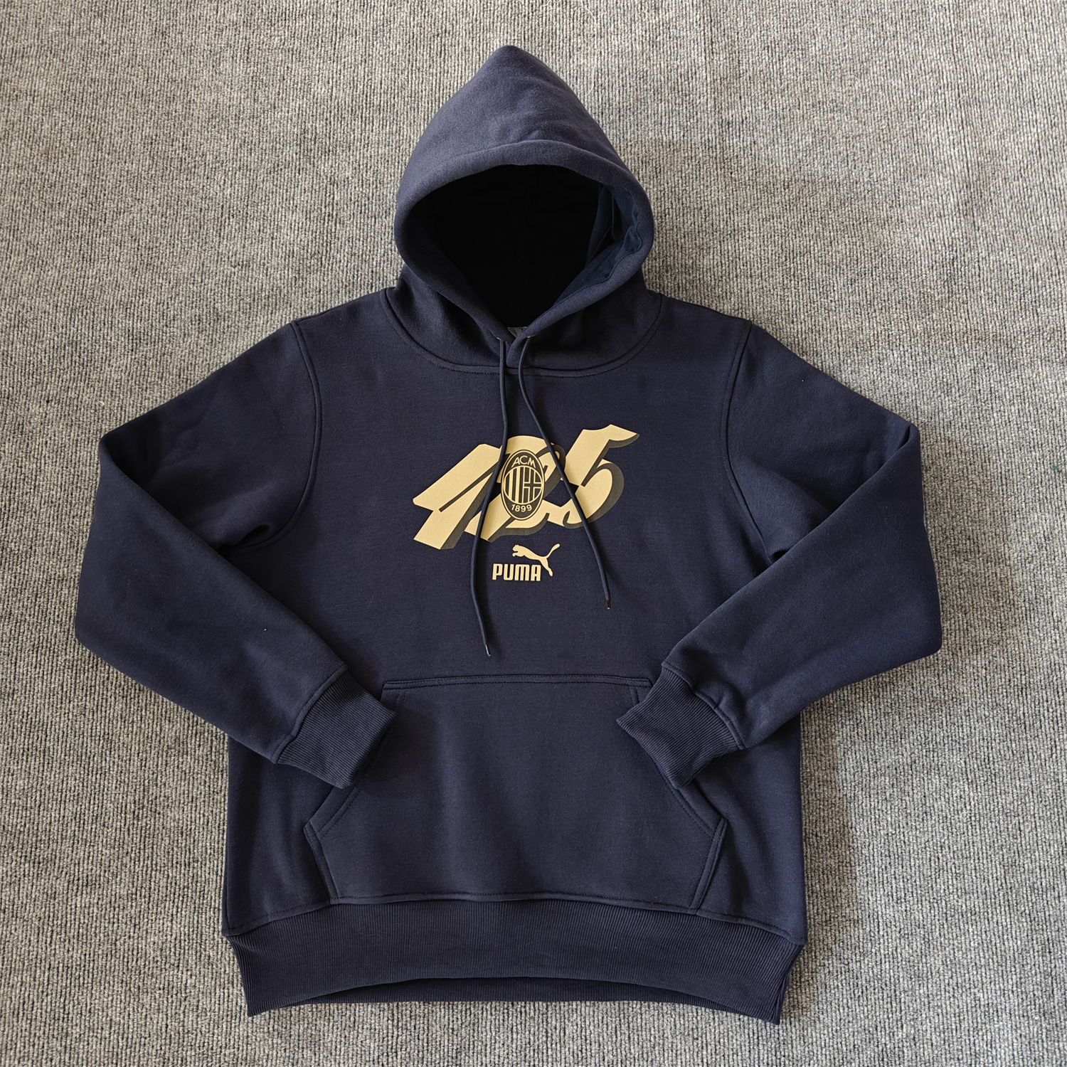 AC Milan 24-25 125th Anniversary Speical Hoodie - Deep Blue - ManixJersey