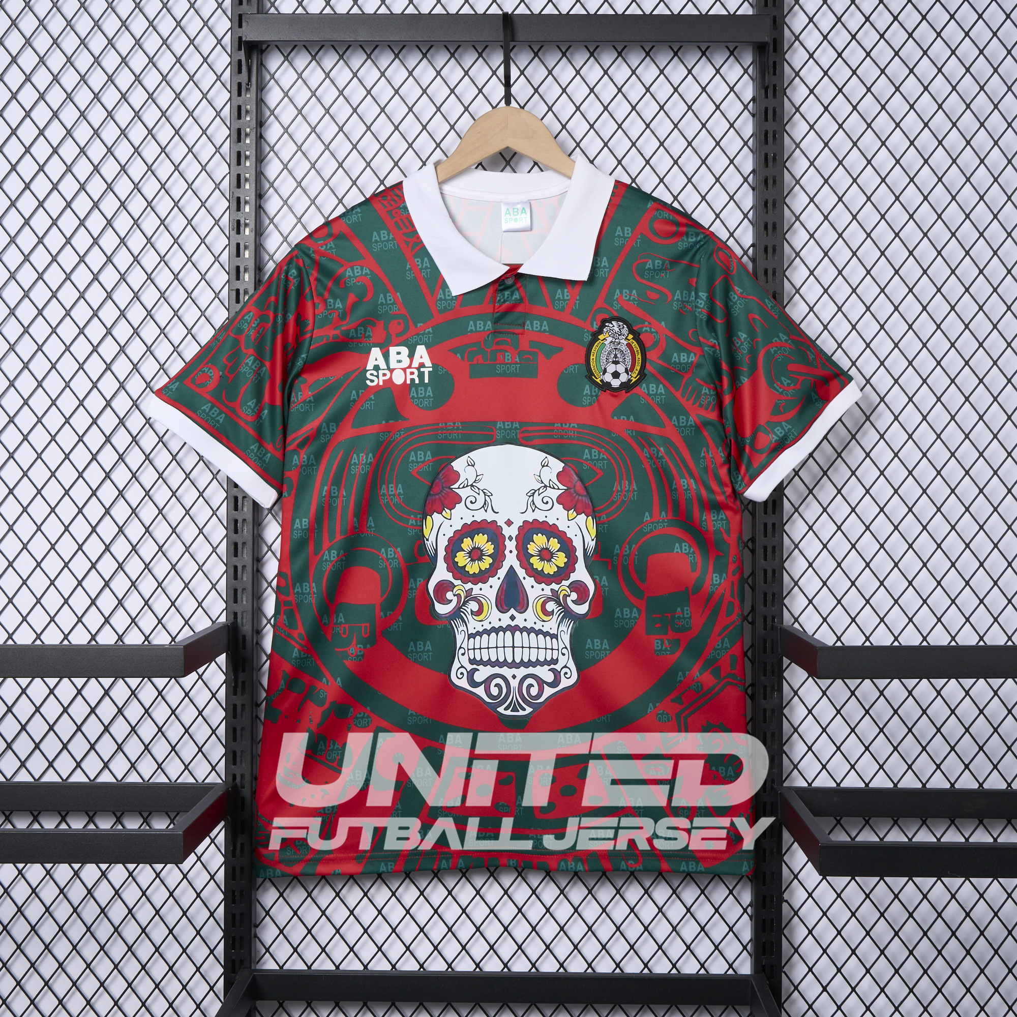 Mexico 2024 Red Skull Special Edition Jersey - Fans Version - ManixJersey