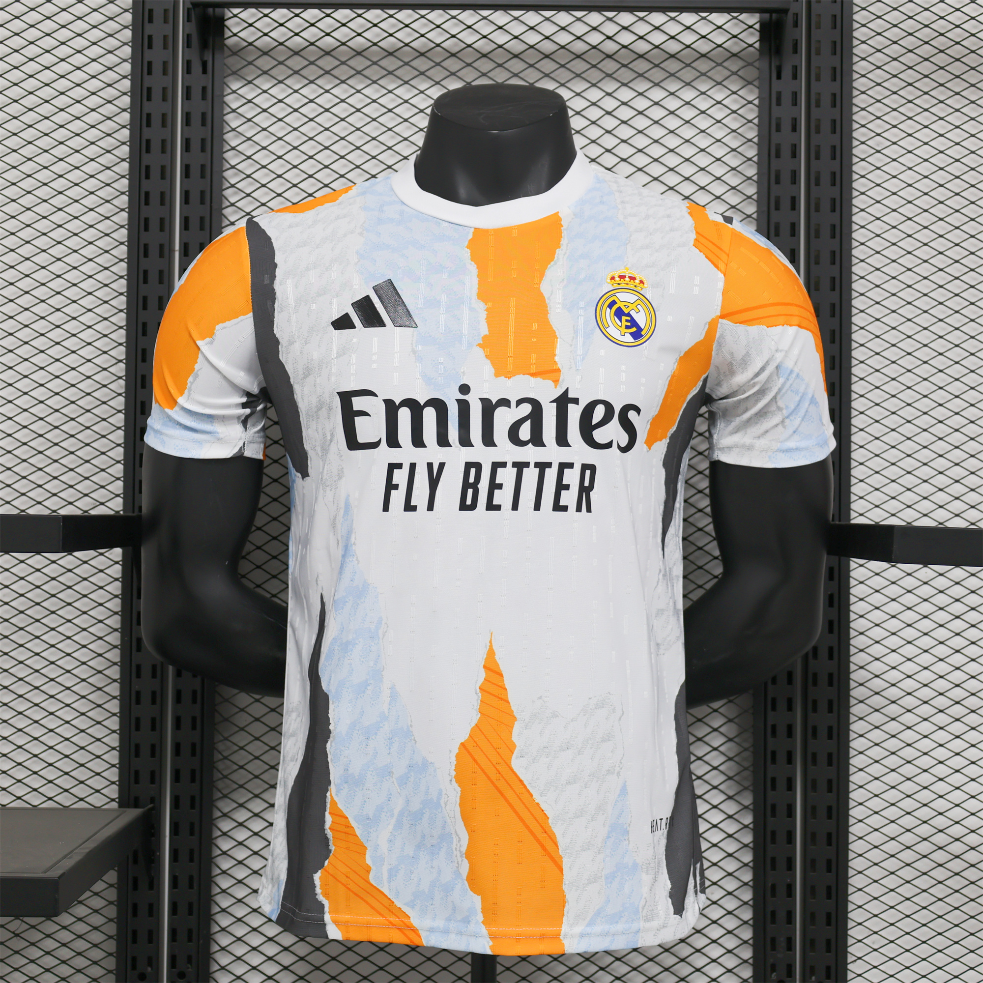 Real Madrid 24-25 Pre-Match 2 Jersey - Player Version - ManixJersey