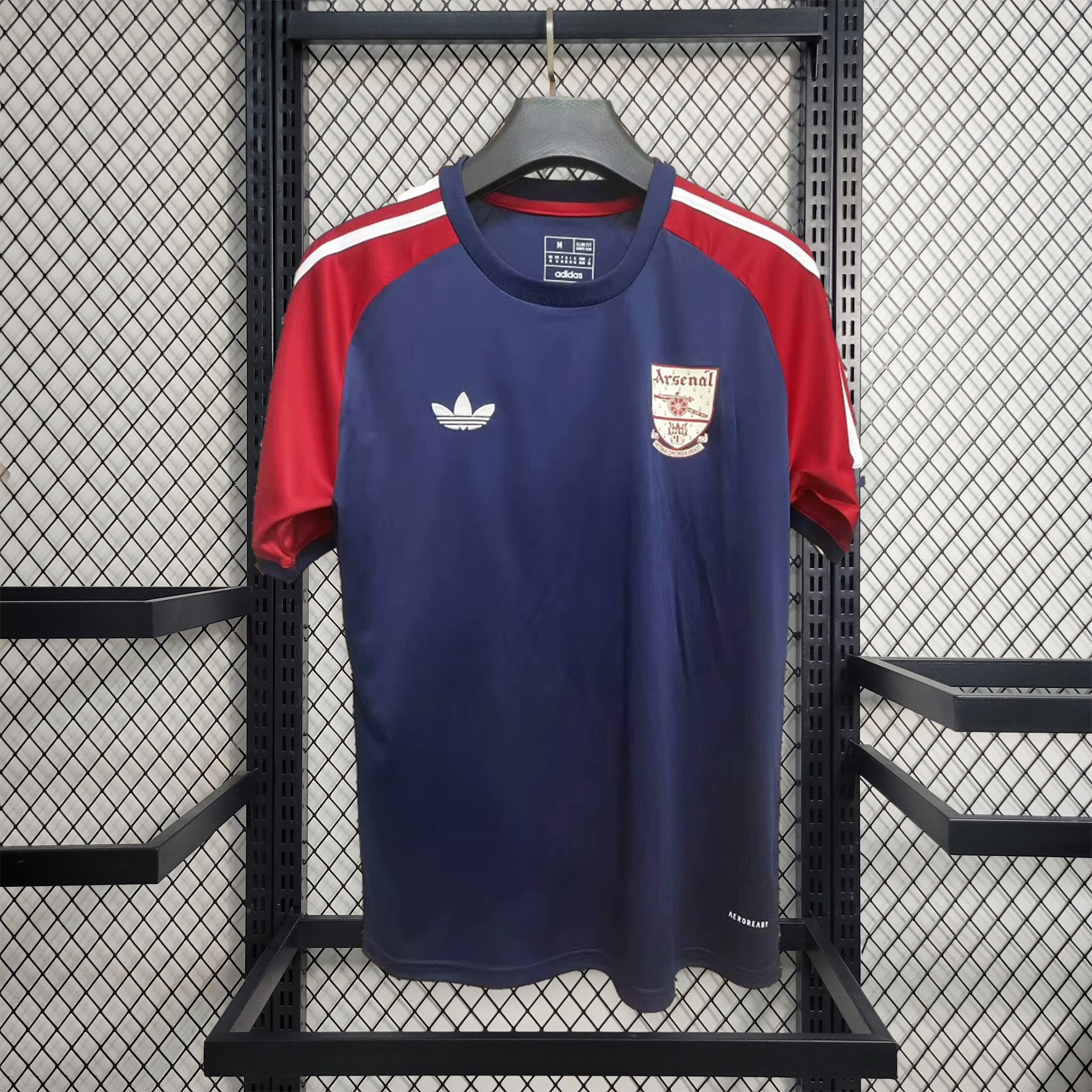 Arsenal 24-25 Vintage Originals Tee - Deep Blue - ManixJersey