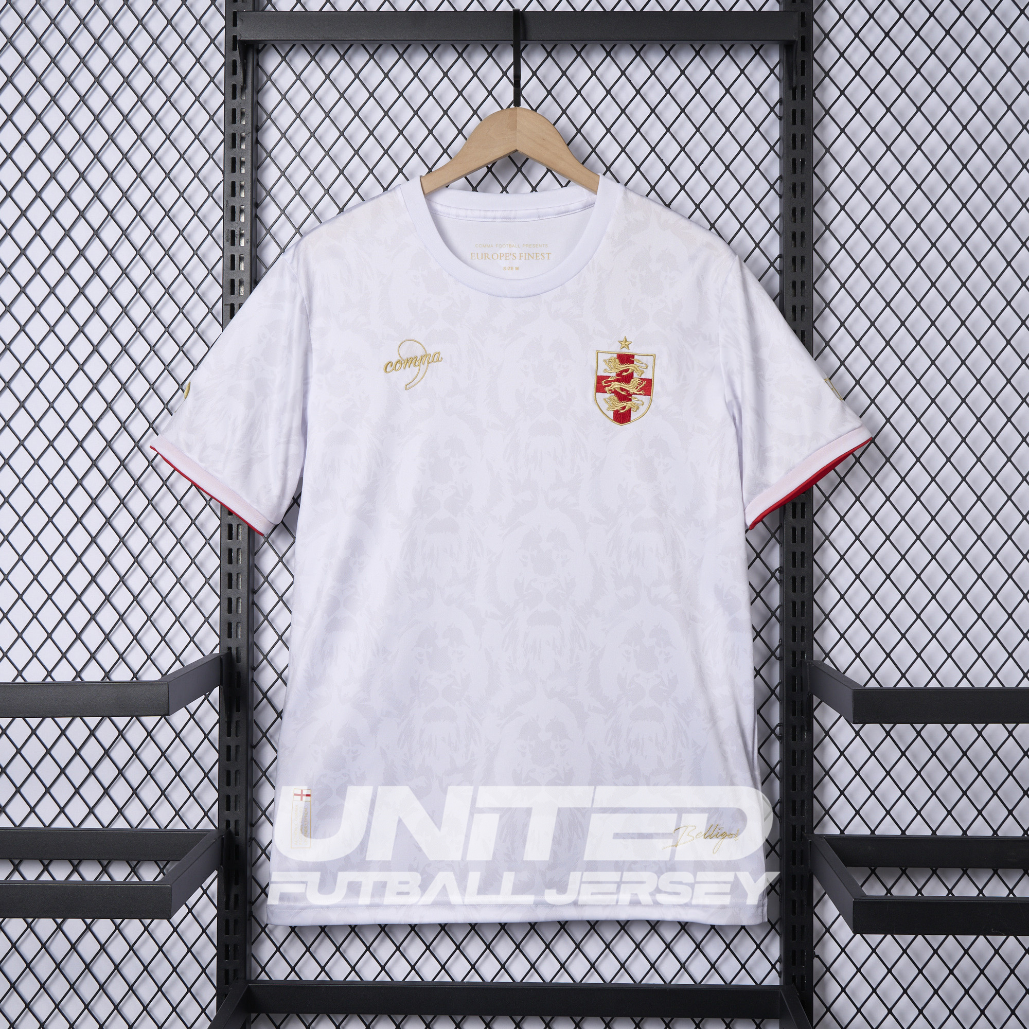 England 2024-25 COMMA White Special Edition Jersey - Fans Version - ManixJersey