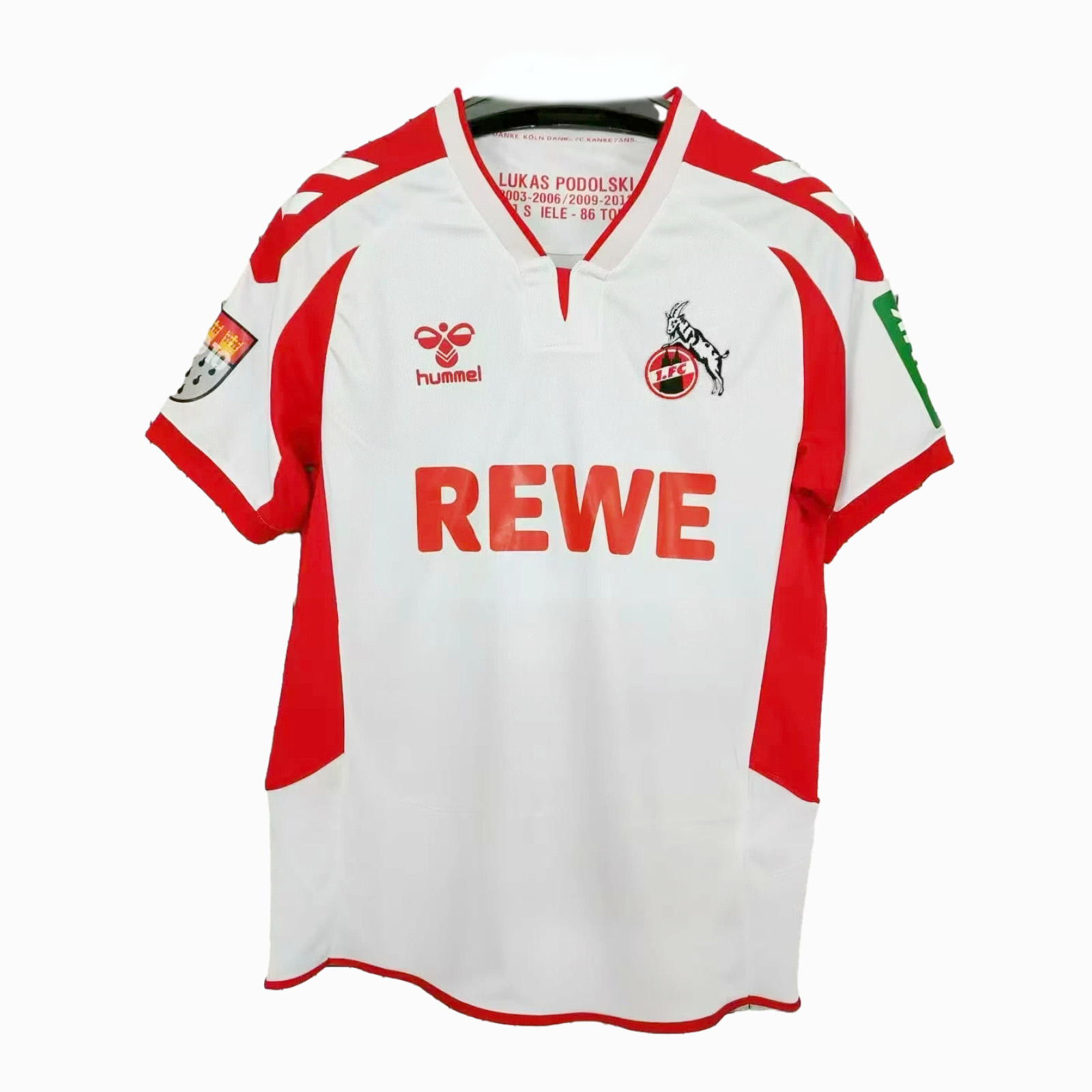 1. FC Köln 24-25 Podolski Special Edition Jersey - Fans Version - ManixJersey
