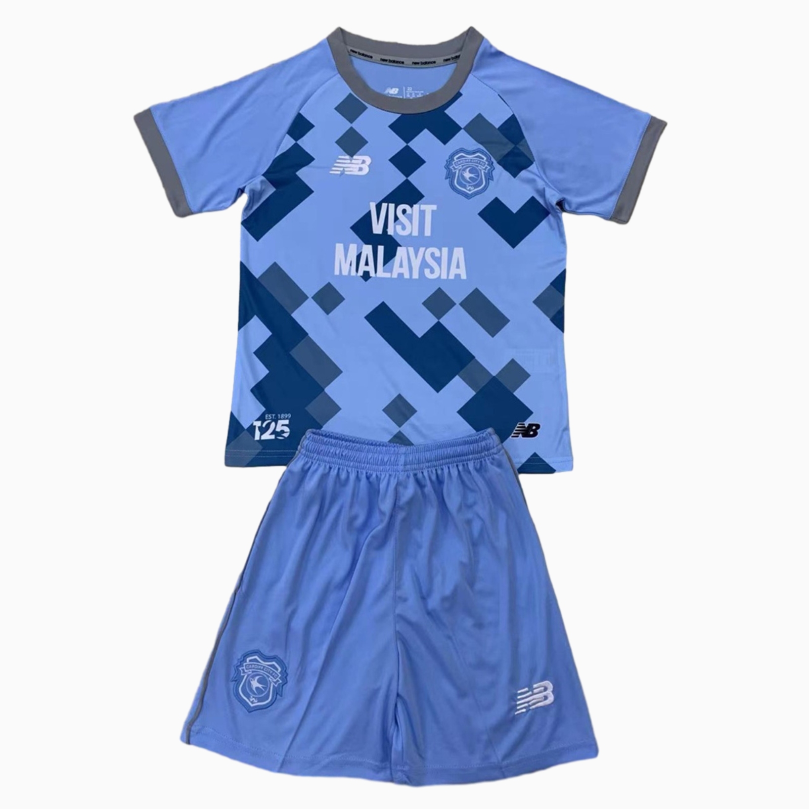 Cardiff City 24-25 Third Kids Kit - ManixJersey