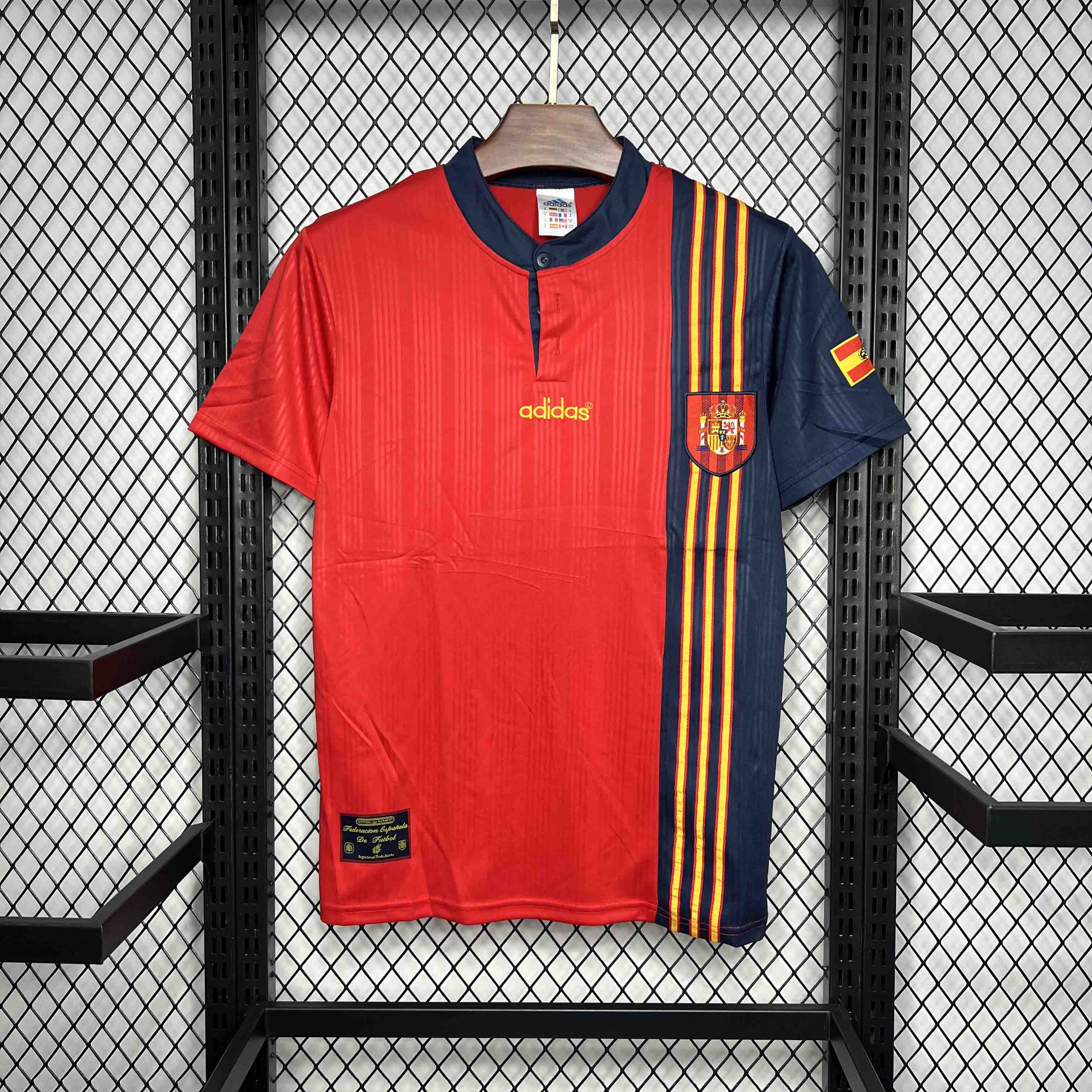 Retro Spain 1996 Home Jersey - ManixJersey