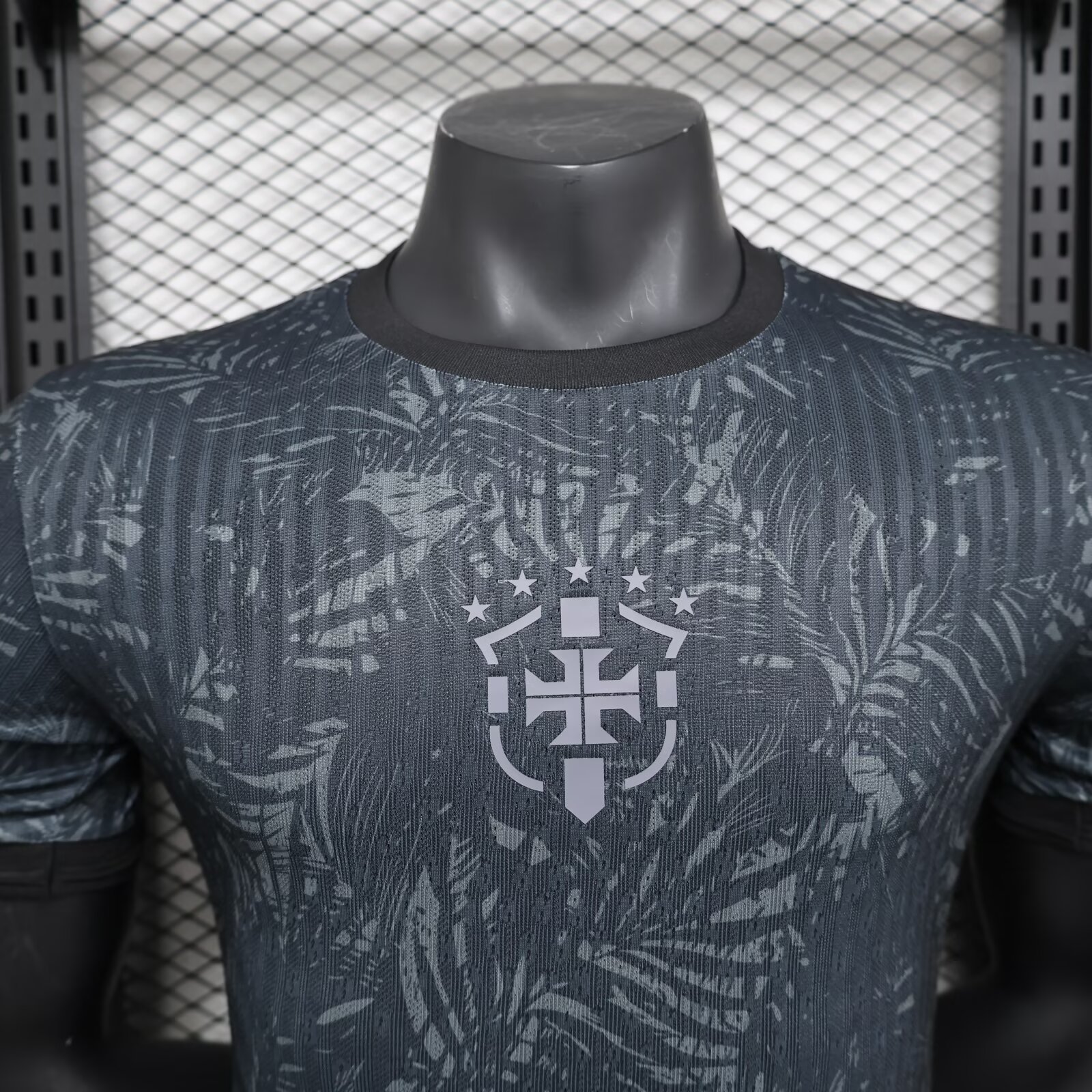 Brazil 2024-25 COMMA Neymar Black Jersey - Player Version - ManixJersey