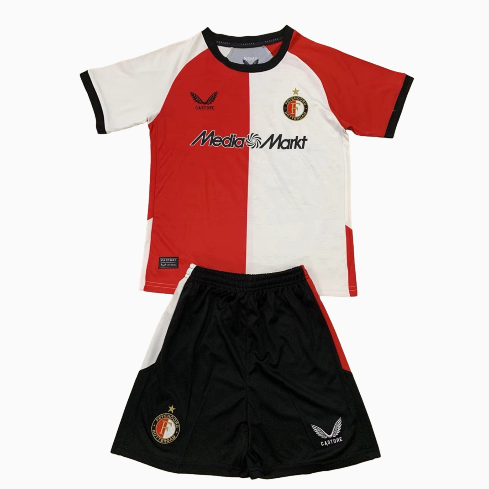 Feyenoord 24-25 Home Men's Adult Jersey Set - Fans Version - ManixJersey
