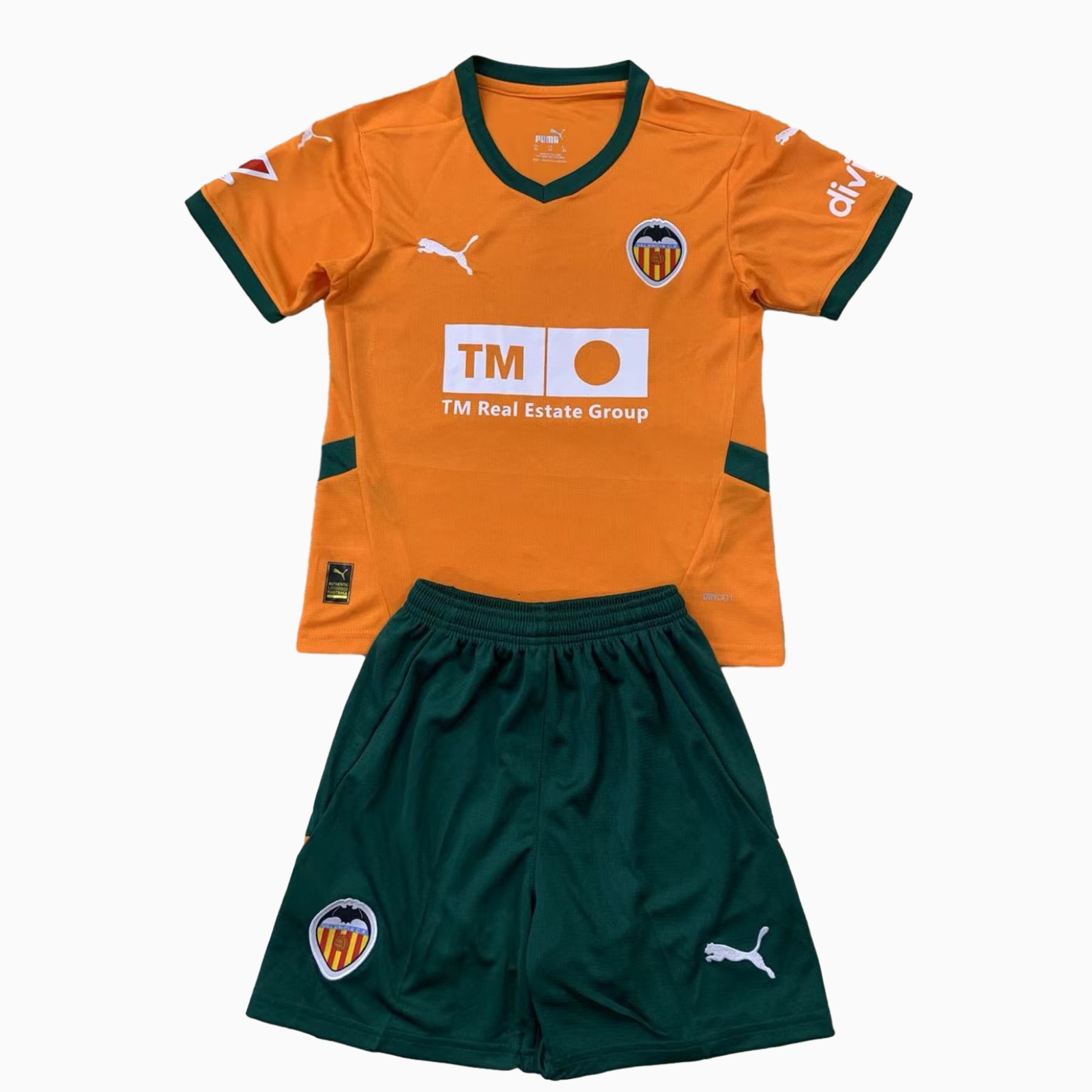 Valencia 24-25 Third Kids Kit - ManixJersey