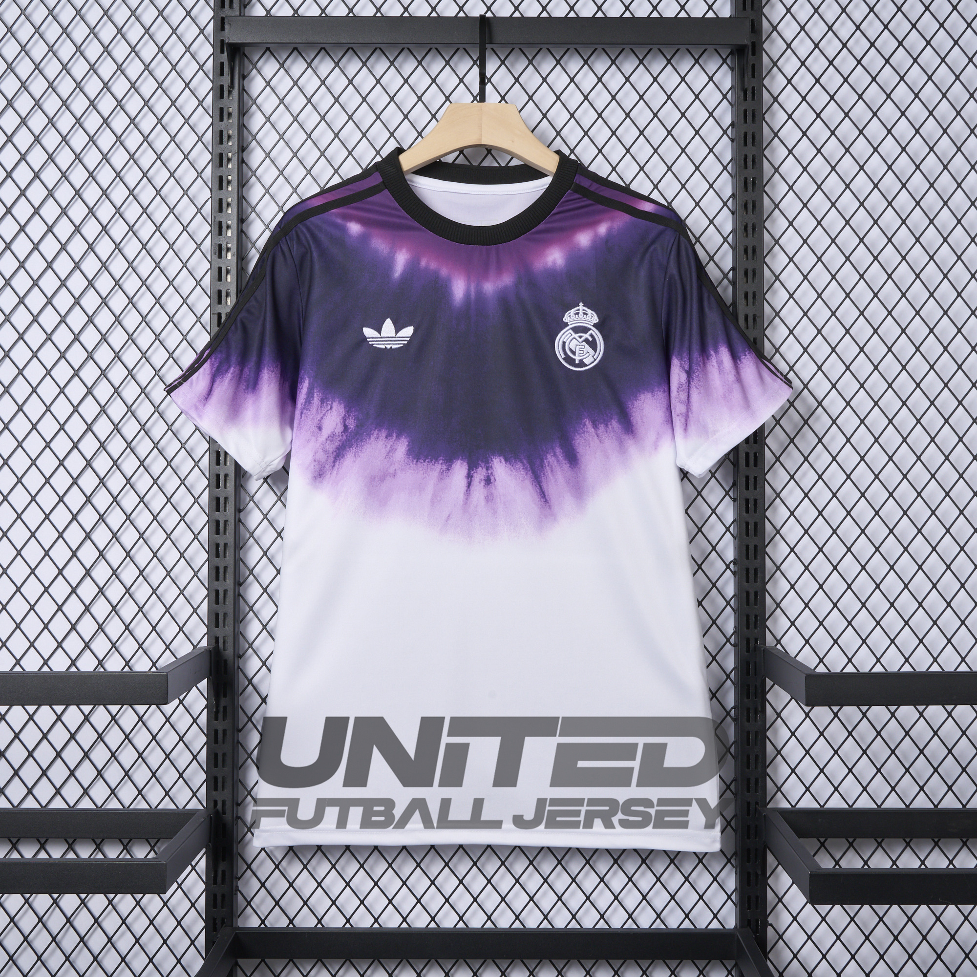 Real Madrid 24-25 White & Purple Spring Festival Special Edition Jersey - Fans Version - ManixJersey