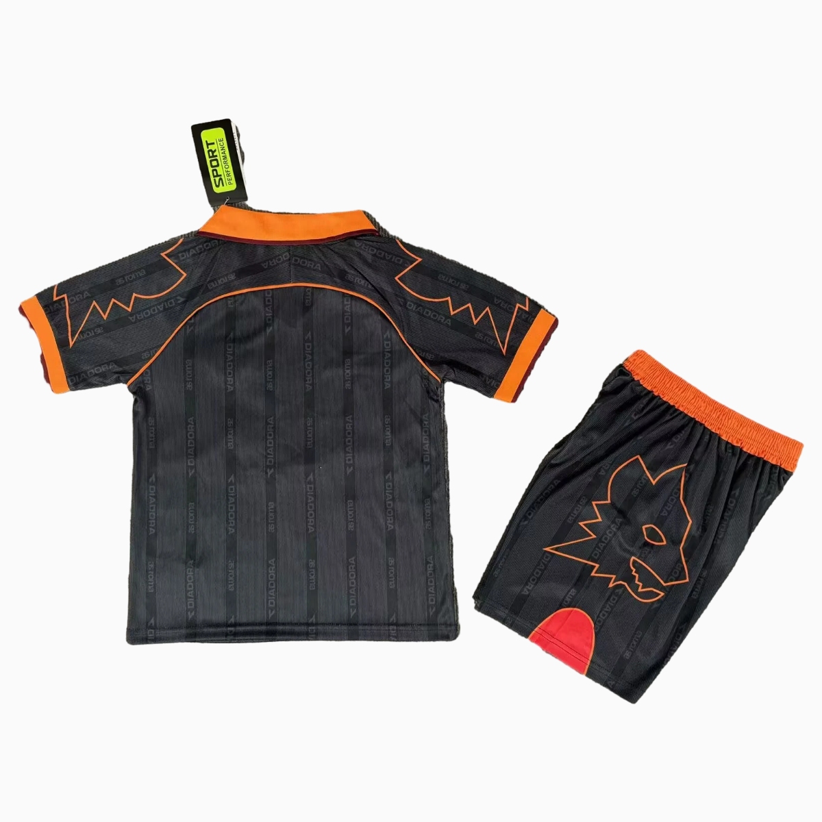 Retro Roma 1999-00 Third Kids Kit - ManixJersey