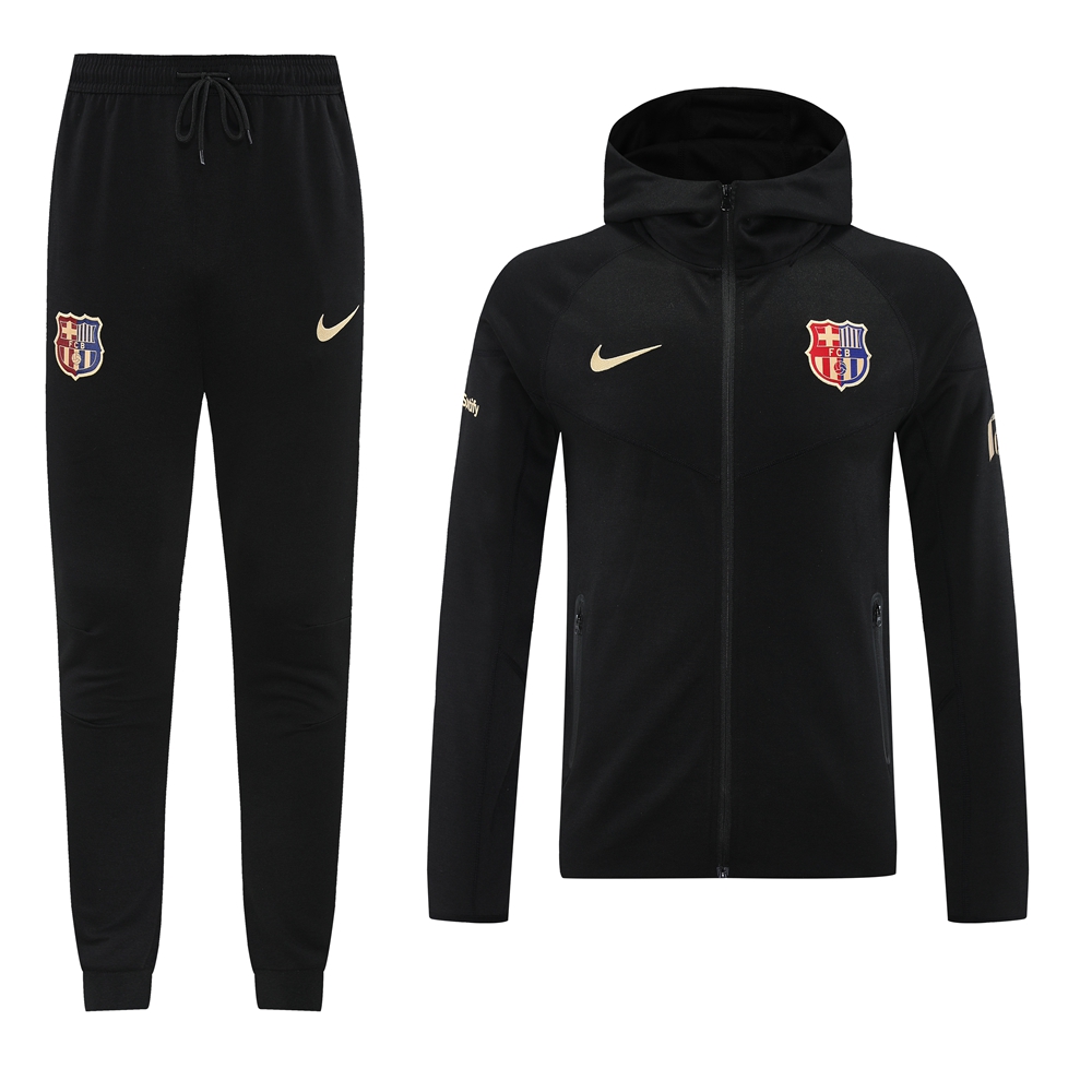 B.A.R.S.A 24-25 Unsponsored Training Hoodie Set - Black Hoodie and Pants - ManixJersey