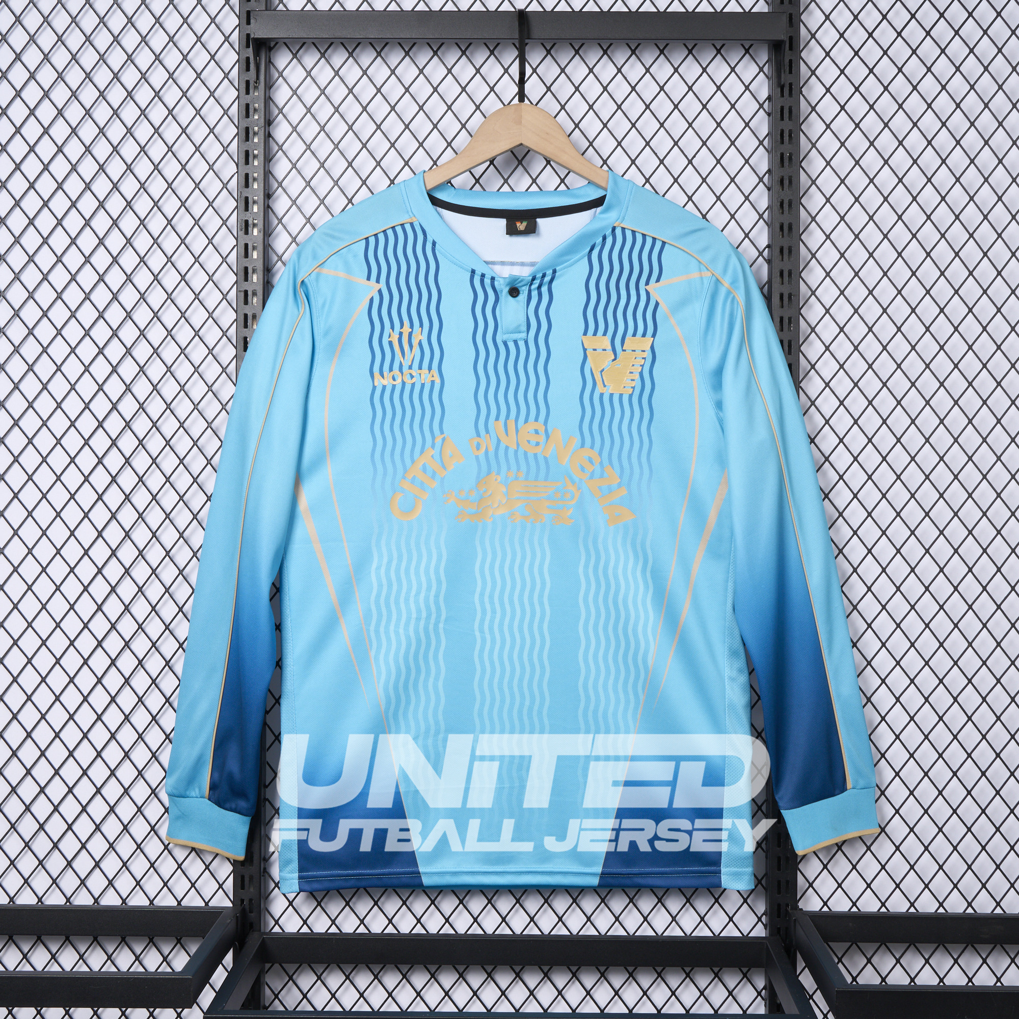 Venezia FC 24-25 Third Long Sleeve Jersey - Fans Version - ManixJersey