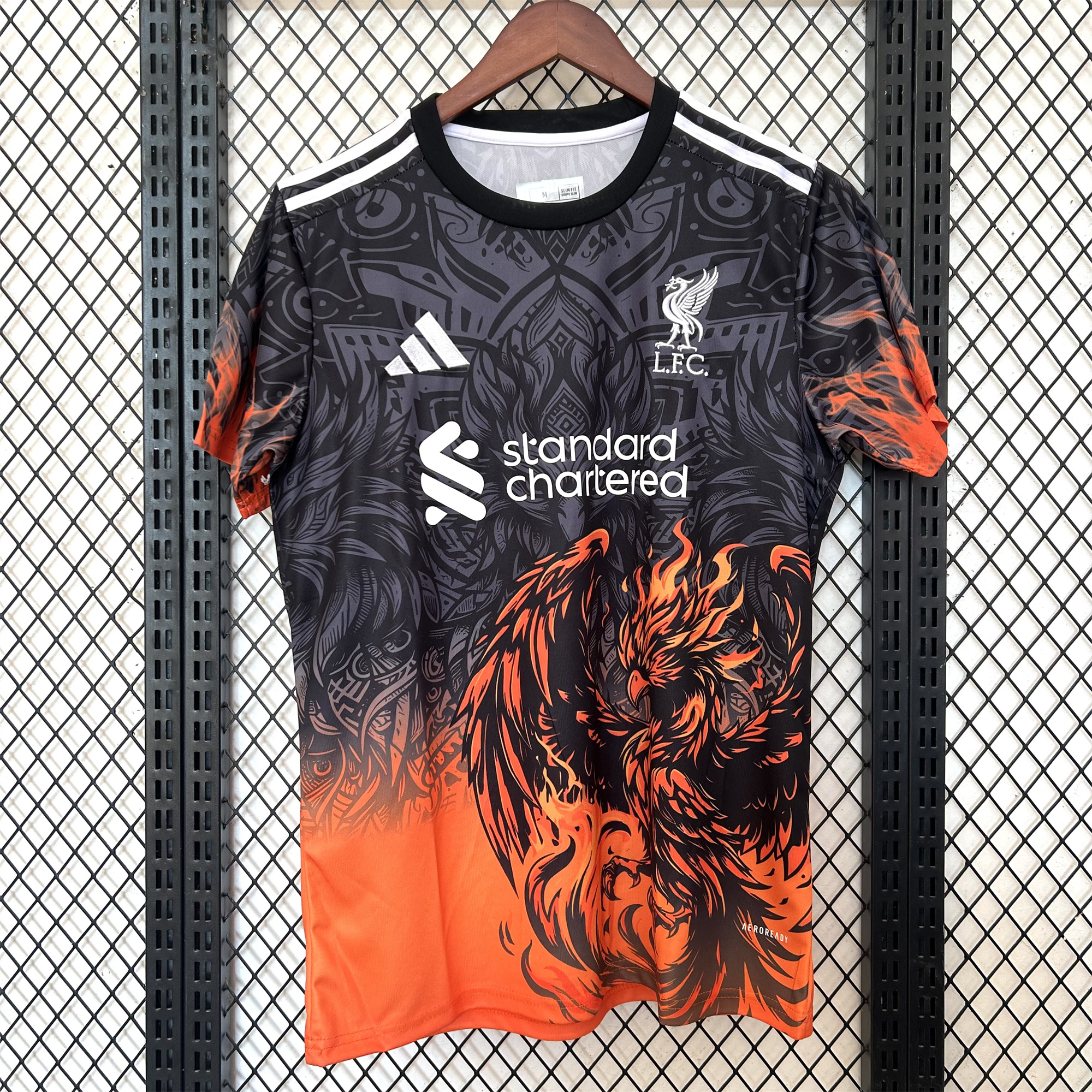 Liver.pool 24-25 Orange Fire Phoenix Special Edition Jersey - Fans Version - ManixJersey