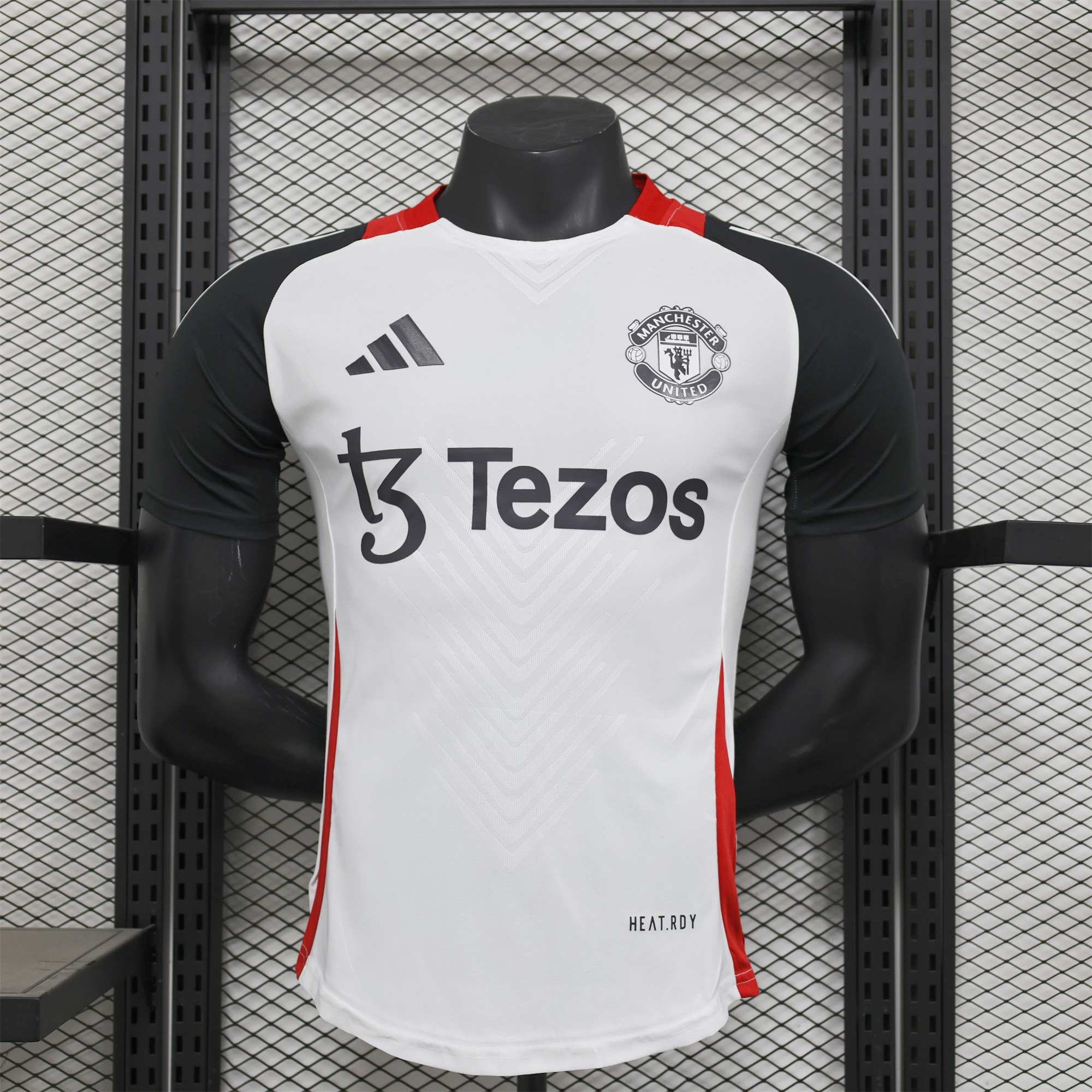 Manchester United 24-25 White Training 3 Jersey - Player Version - ManixJersey