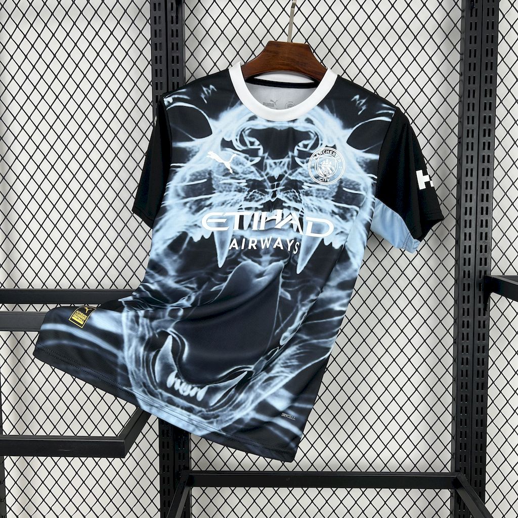 Manchester City 24-25 Black X-ray Fan-designed Special Edition Jersey - Fans Version - ManixJersey