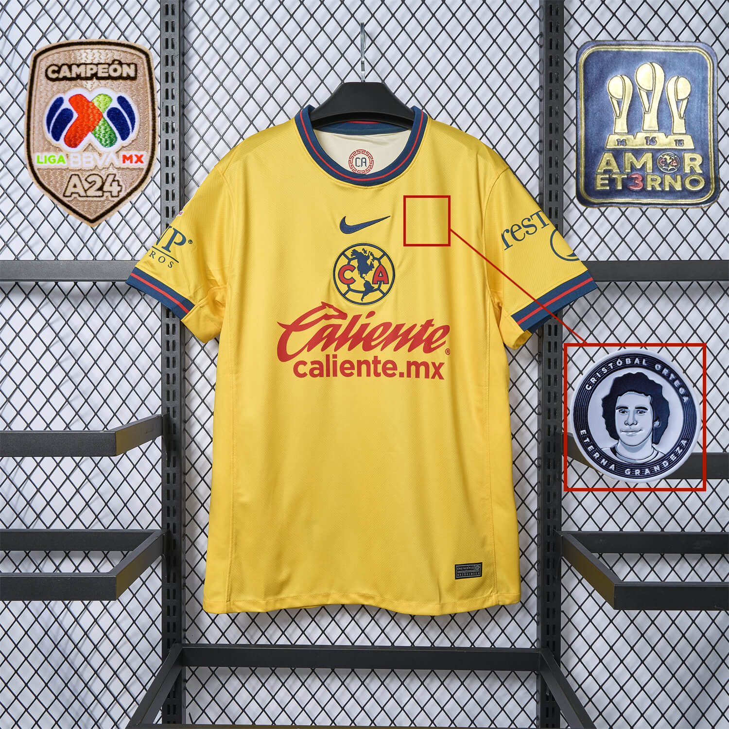 【CHAMPION PATCH】Club América 24-25 Home Stadium Jersey - Fans Version - ManixJersey