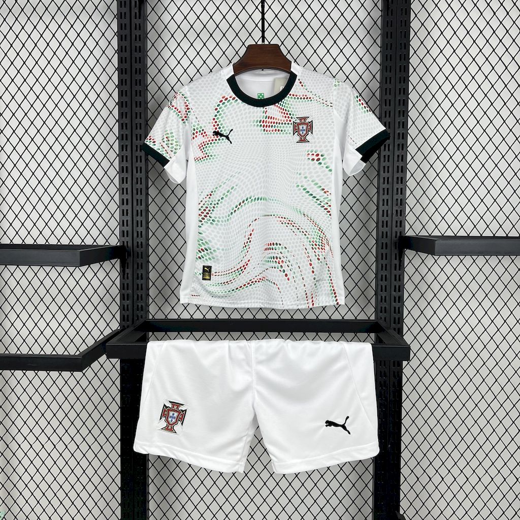 Portugal 2025-26 Away Kids Kit - ManixJersey