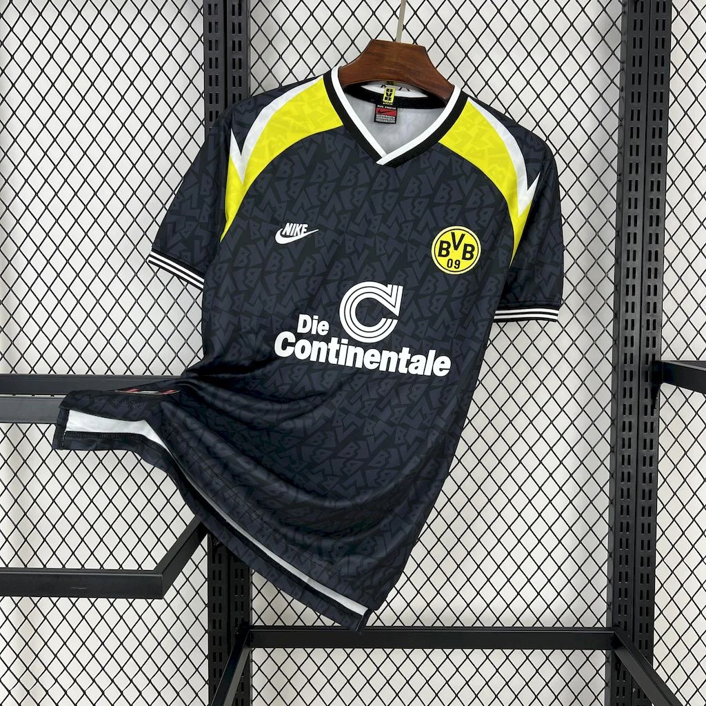 Retro Dortmund 1995-96 Away Jersey - ManixJersey