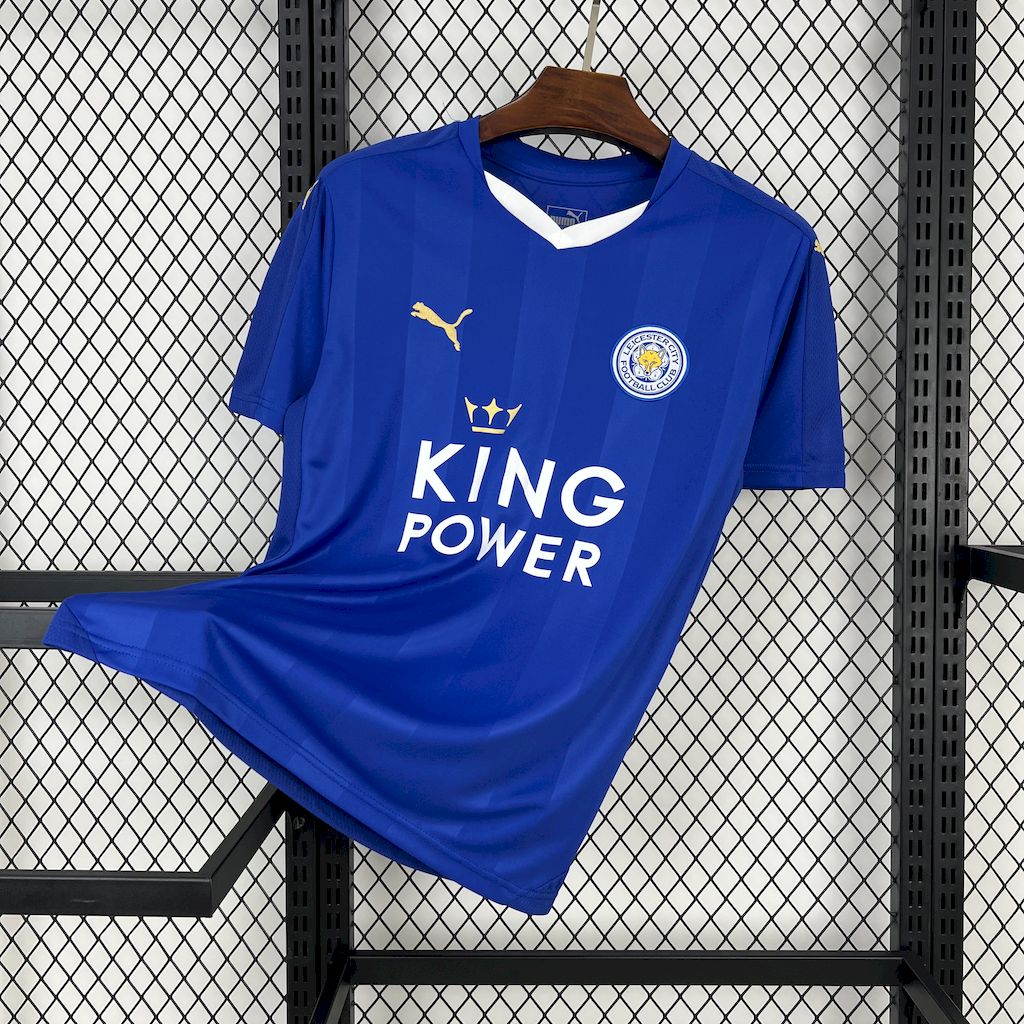 Retro Leicester City 2015-16 Home Jersey - ManixJersey