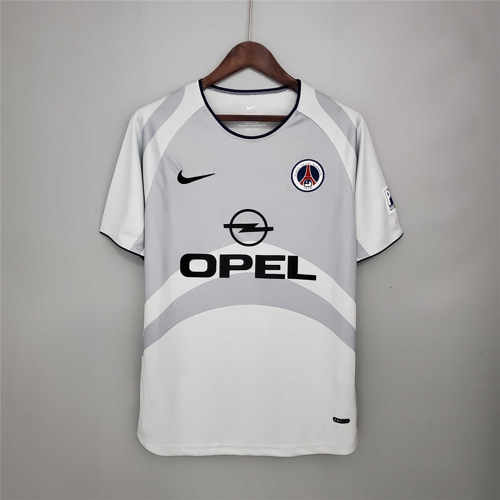 Retro Paris Saint-Germain PSG 2001-02 Away Jersey - ManixJersey