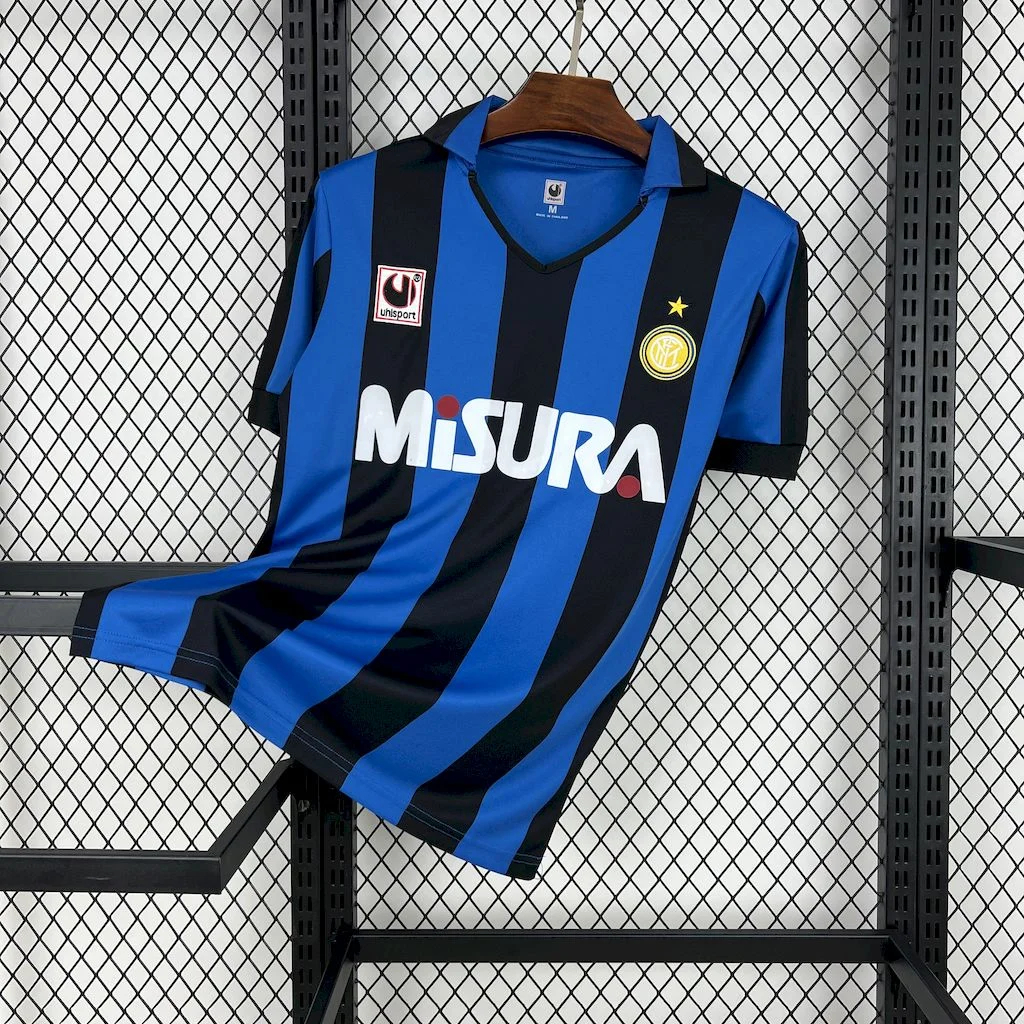 Retro Inter Milan 1990-91 Home Jersey - ManixJersey