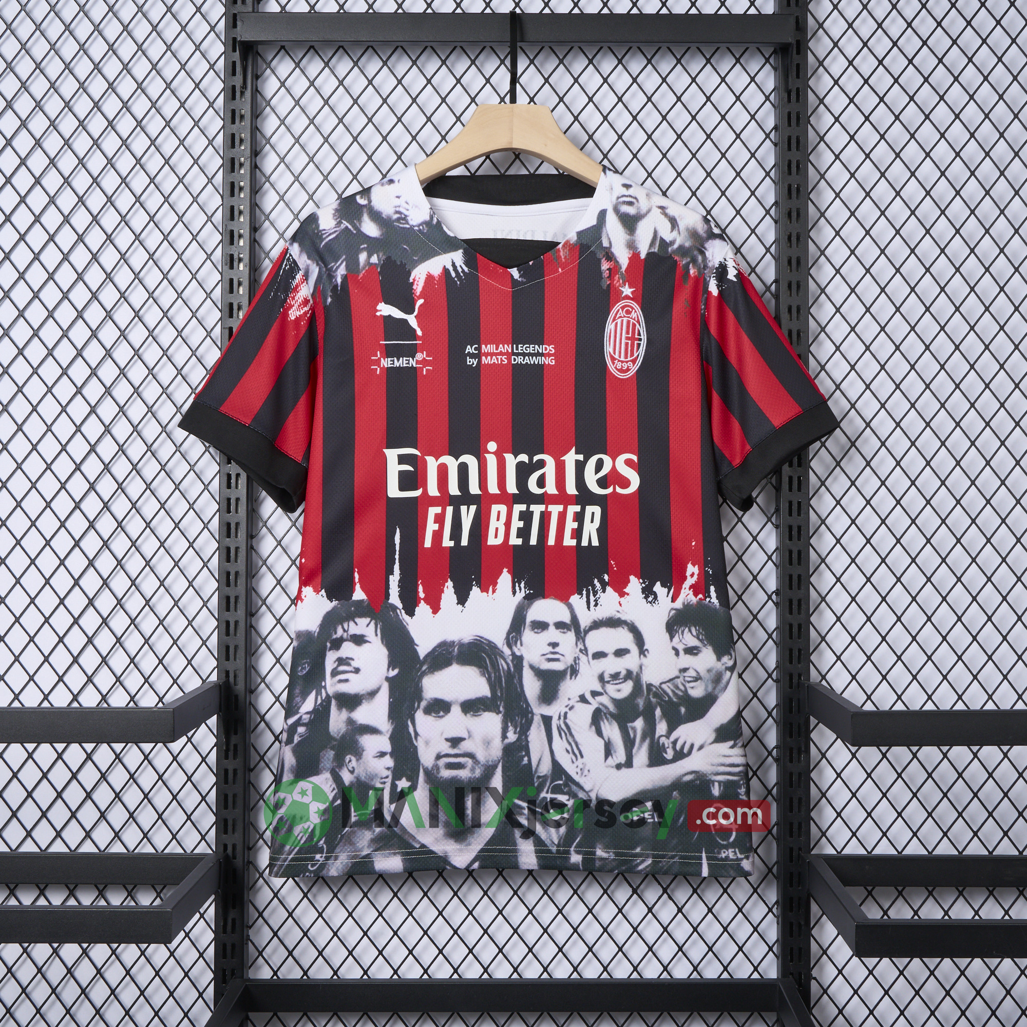 Retro AC Milan 22-23 Legendary Stars Special Edition Jersey - Fans Version - ManixJersey