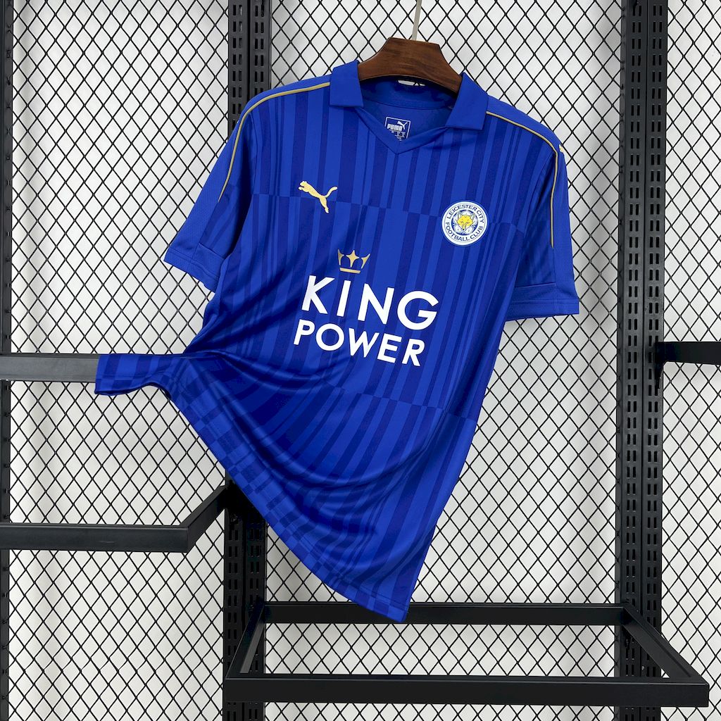 Retro Leicester City 2016-17 Home Jersey - ManixJersey