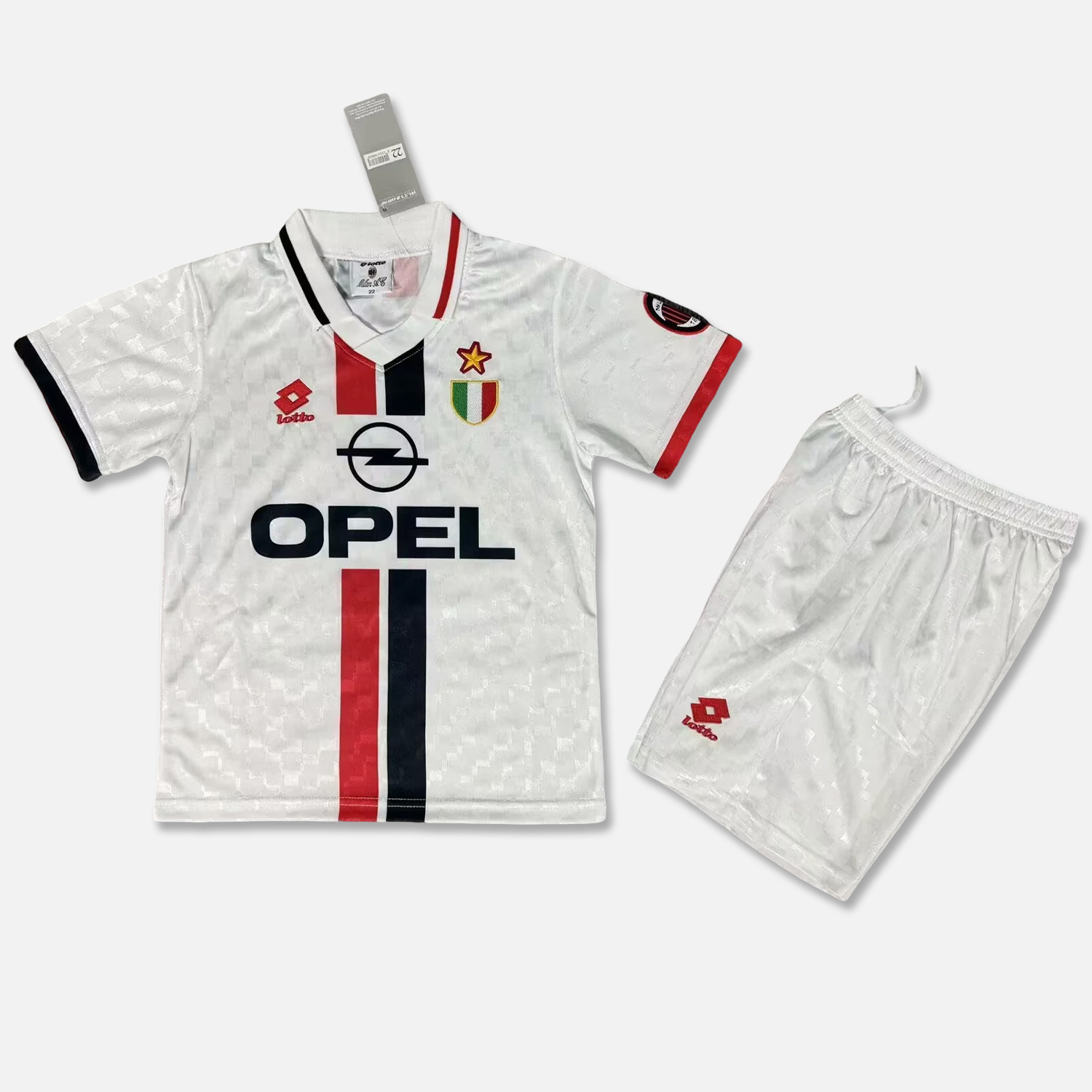 Retro AC Milan 1996-97 Away Kids Kit - ManixJersey