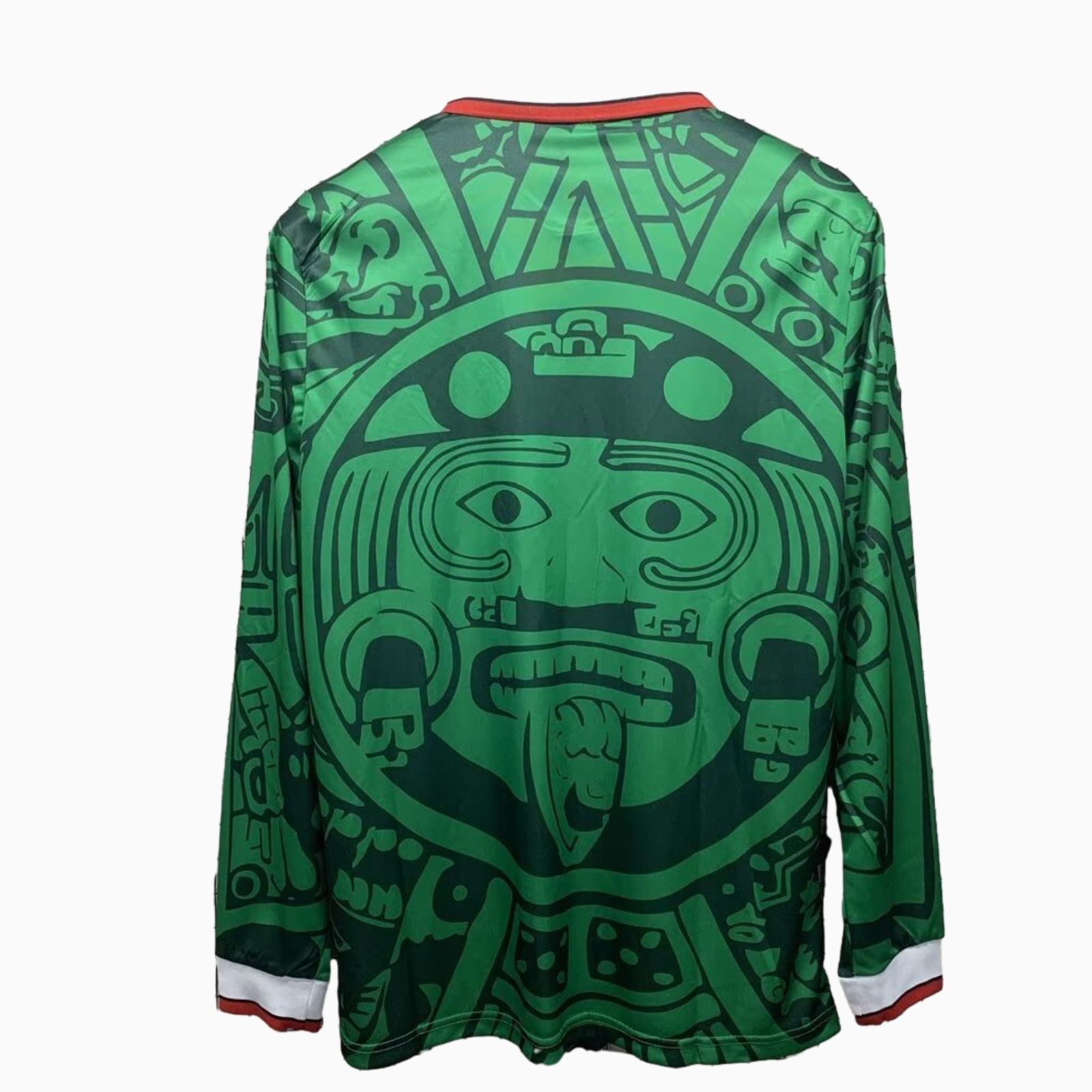 Retro Mexico 1998 Home Long Sleeves Jersey - ManixJersey