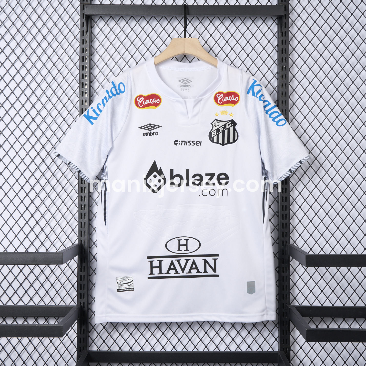 Santos 25-26 Home Jersey With Sponsors - Fans Version - ManixJersey