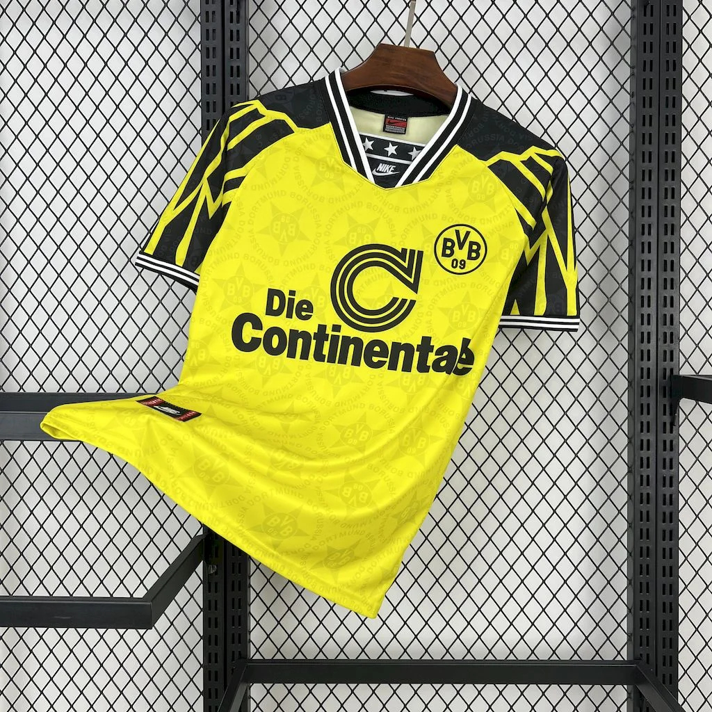 Retro Dortmund 1994-95 Home Jersey - ManixJersey