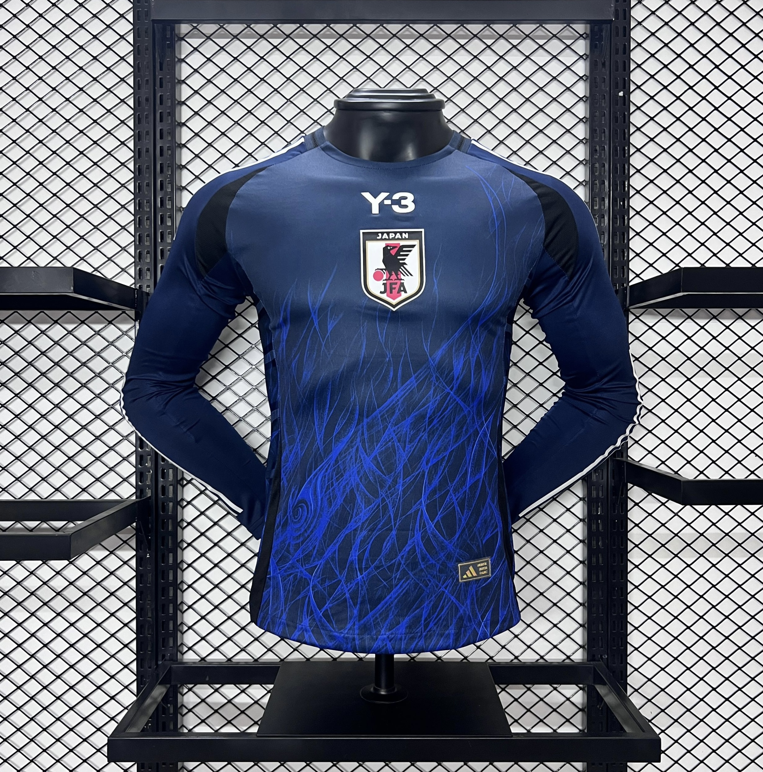 Japan 2024 Y3 Home Stadium Long Sleeve Jersey - Player Version - ManixJersey