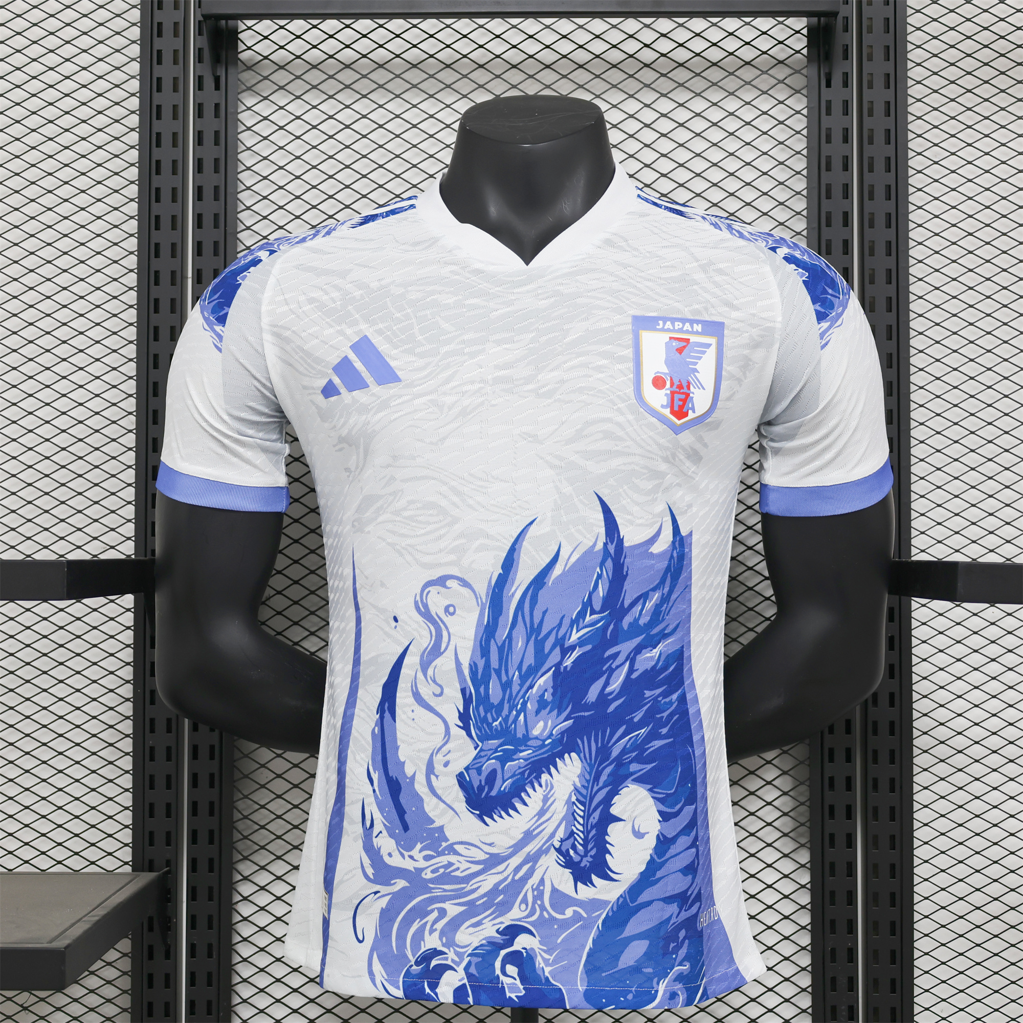 Japan 2024 Blue Dragon Special Edition White Jersey - Player Version - ManixJersey