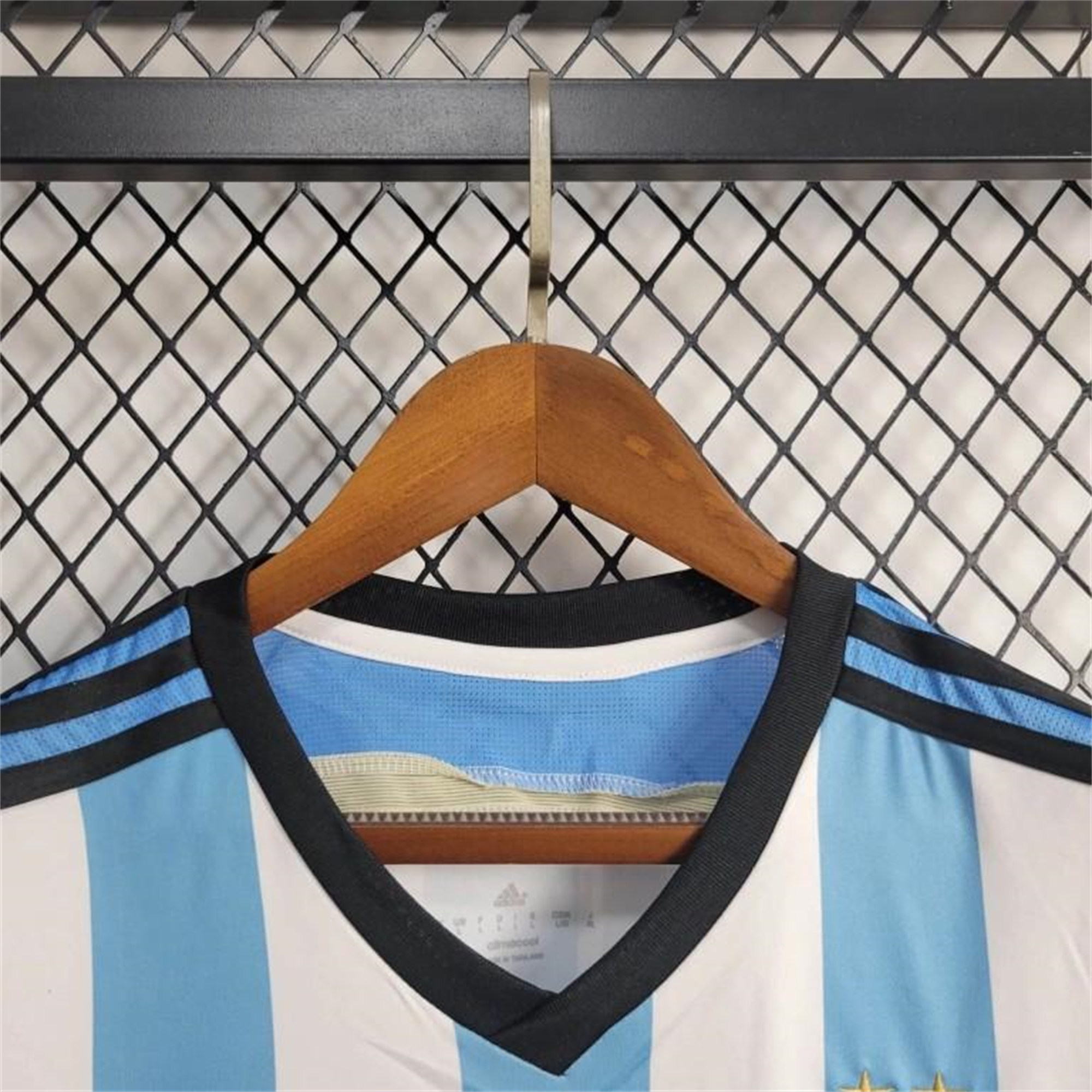 Retro Argentina 2014 Home Stadium Jersey - ManixJersey
