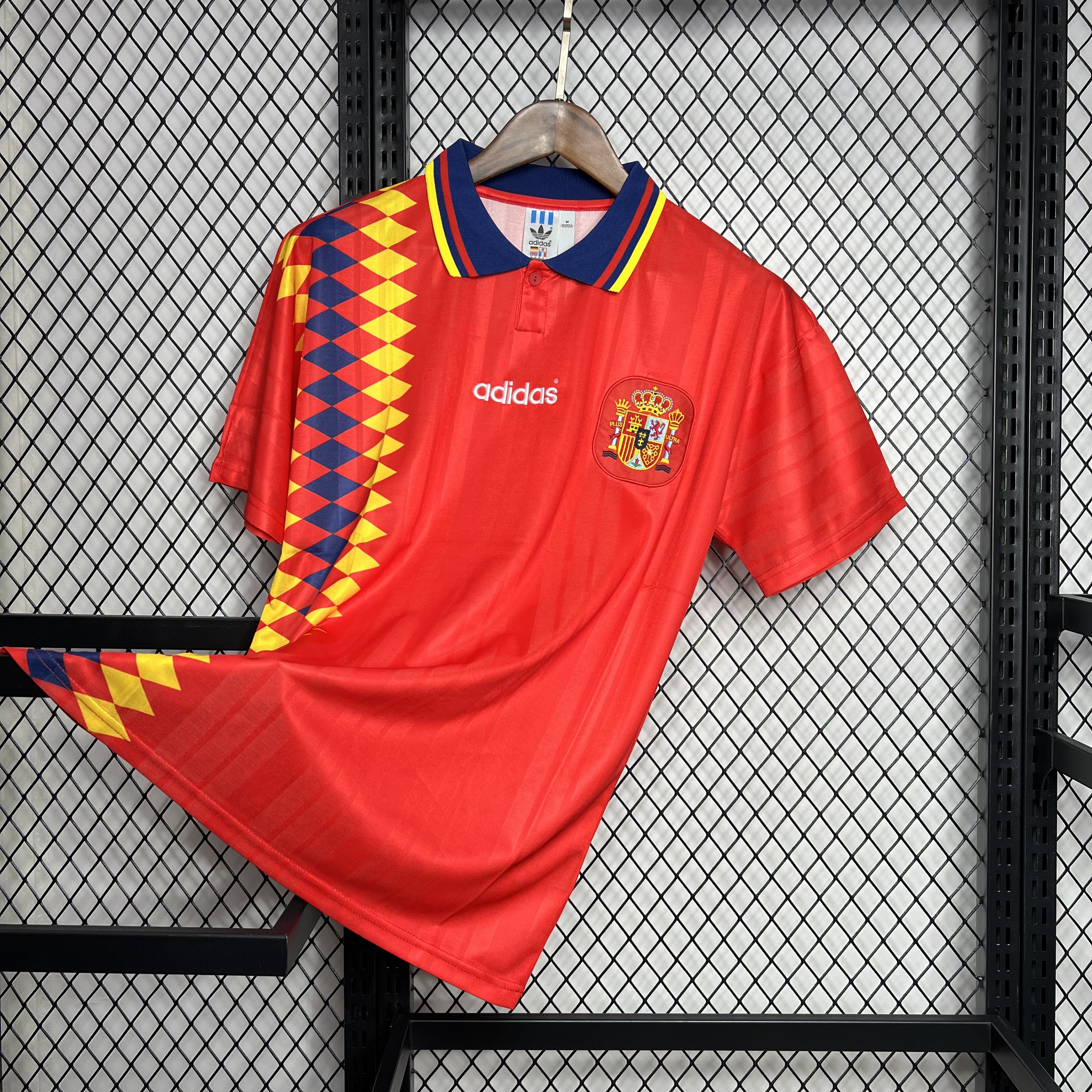 Retro Spain 1994 Home Stadium Jersey - ManixJersey