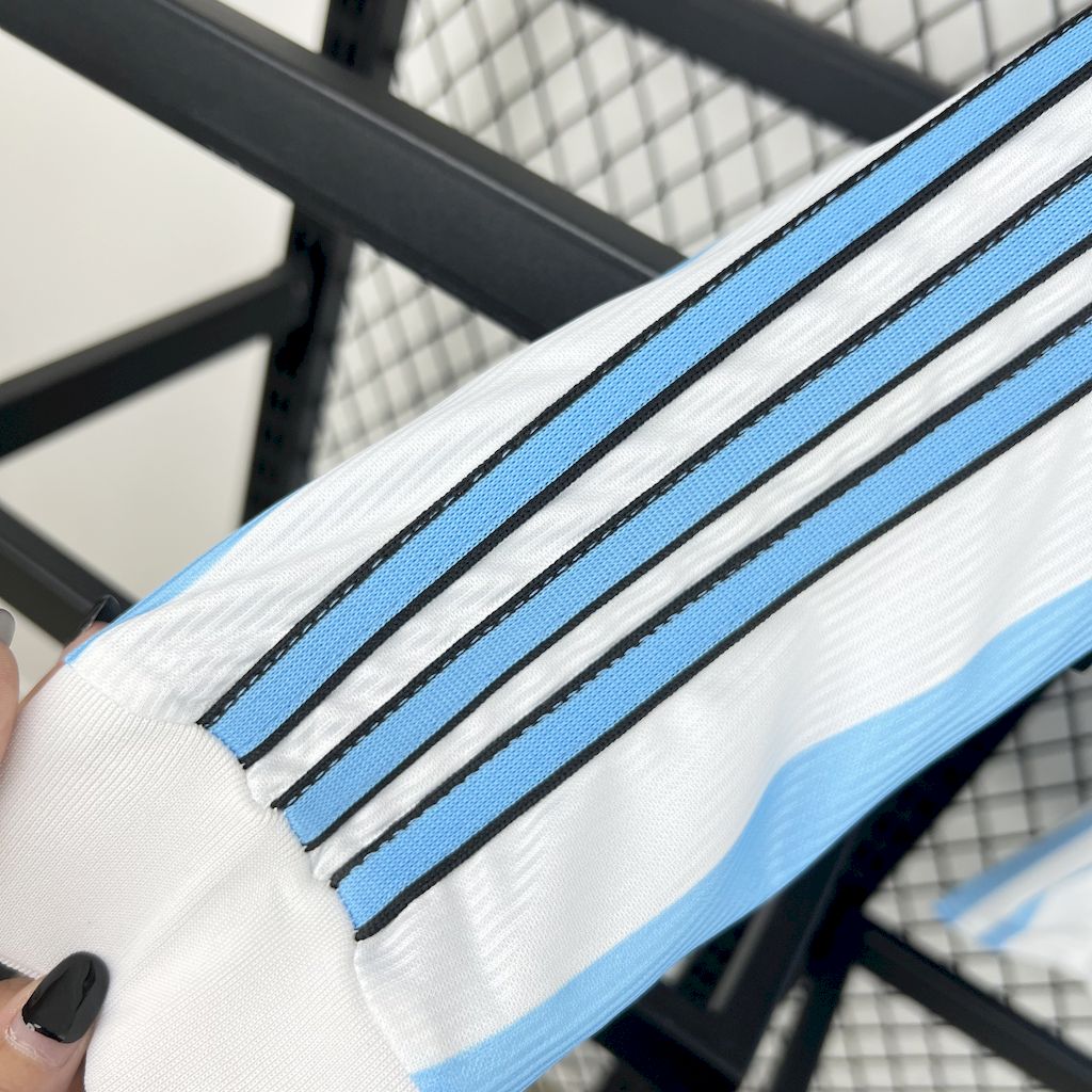 Retro Argentina 1998 Home Long Sleeves Jersey - ManixJersey