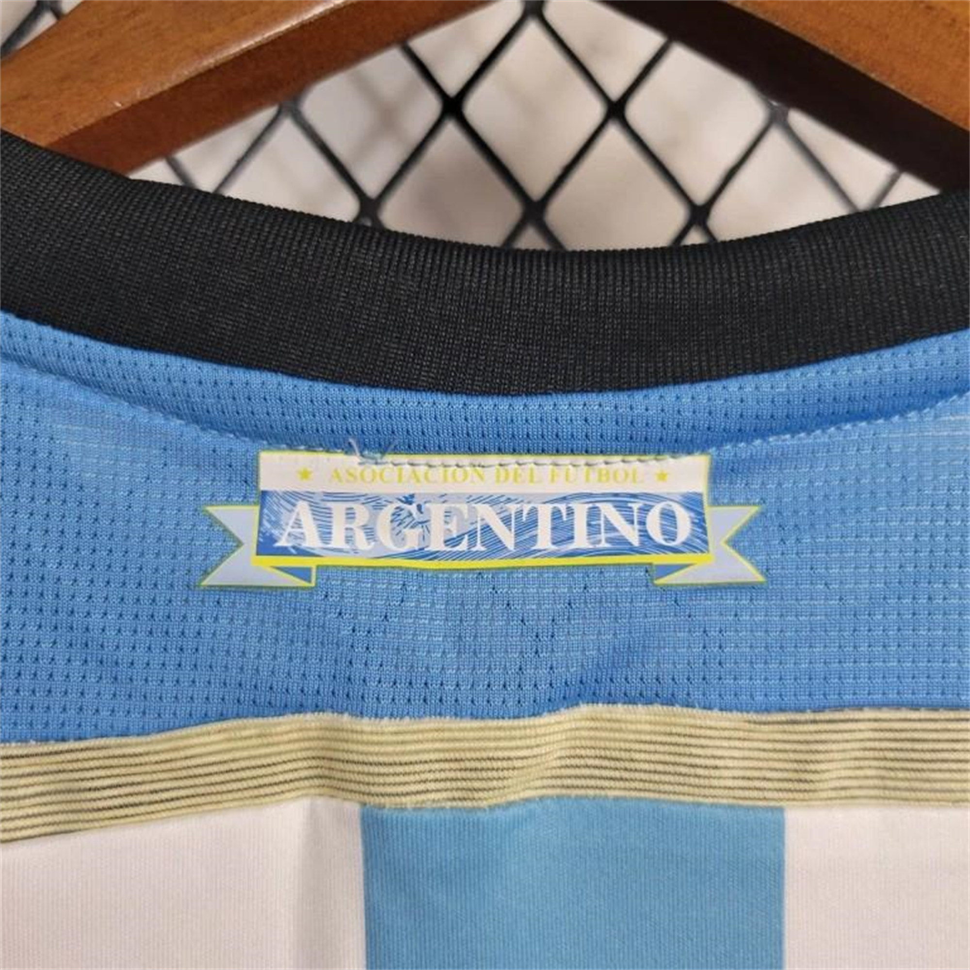Retro Argentina 2014 Home Stadium Jersey - ManixJersey