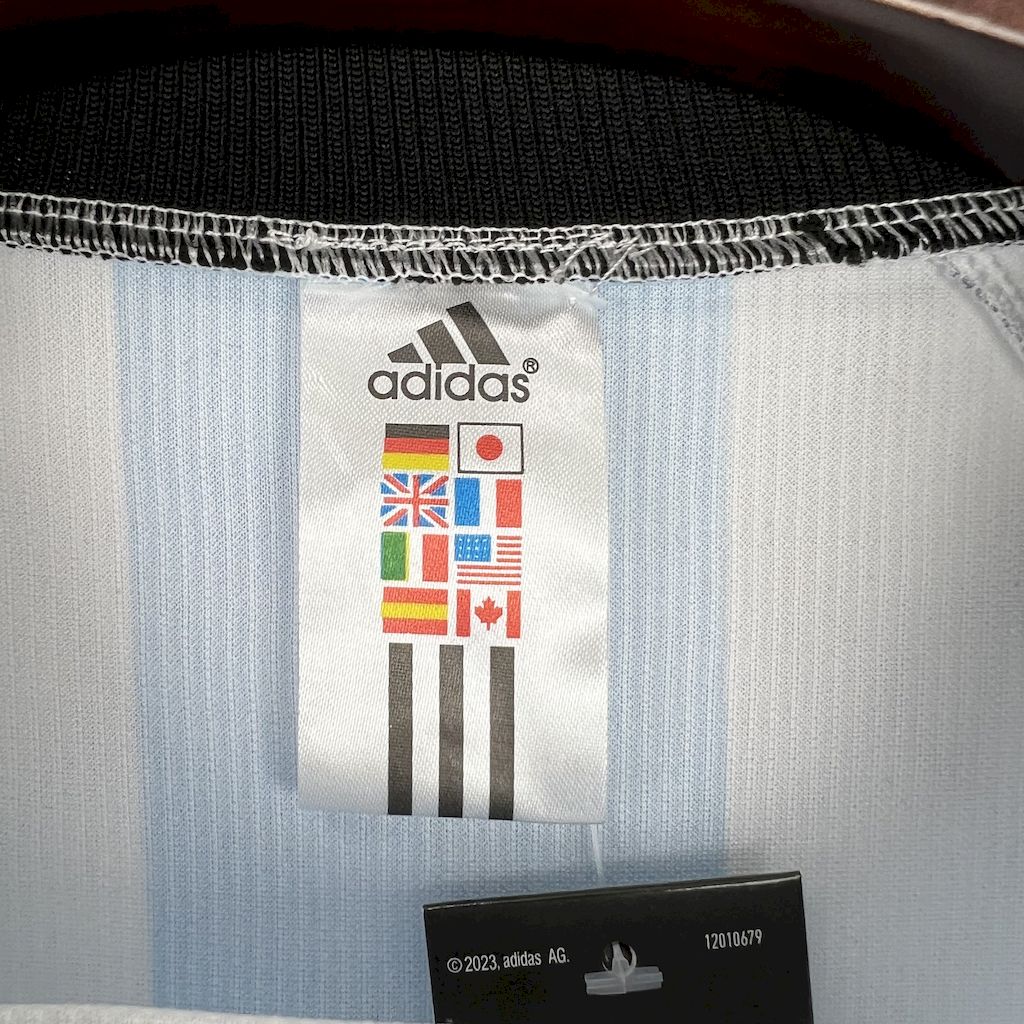 Retro Argentina 1998 Home Long Sleeves Jersey - ManixJersey