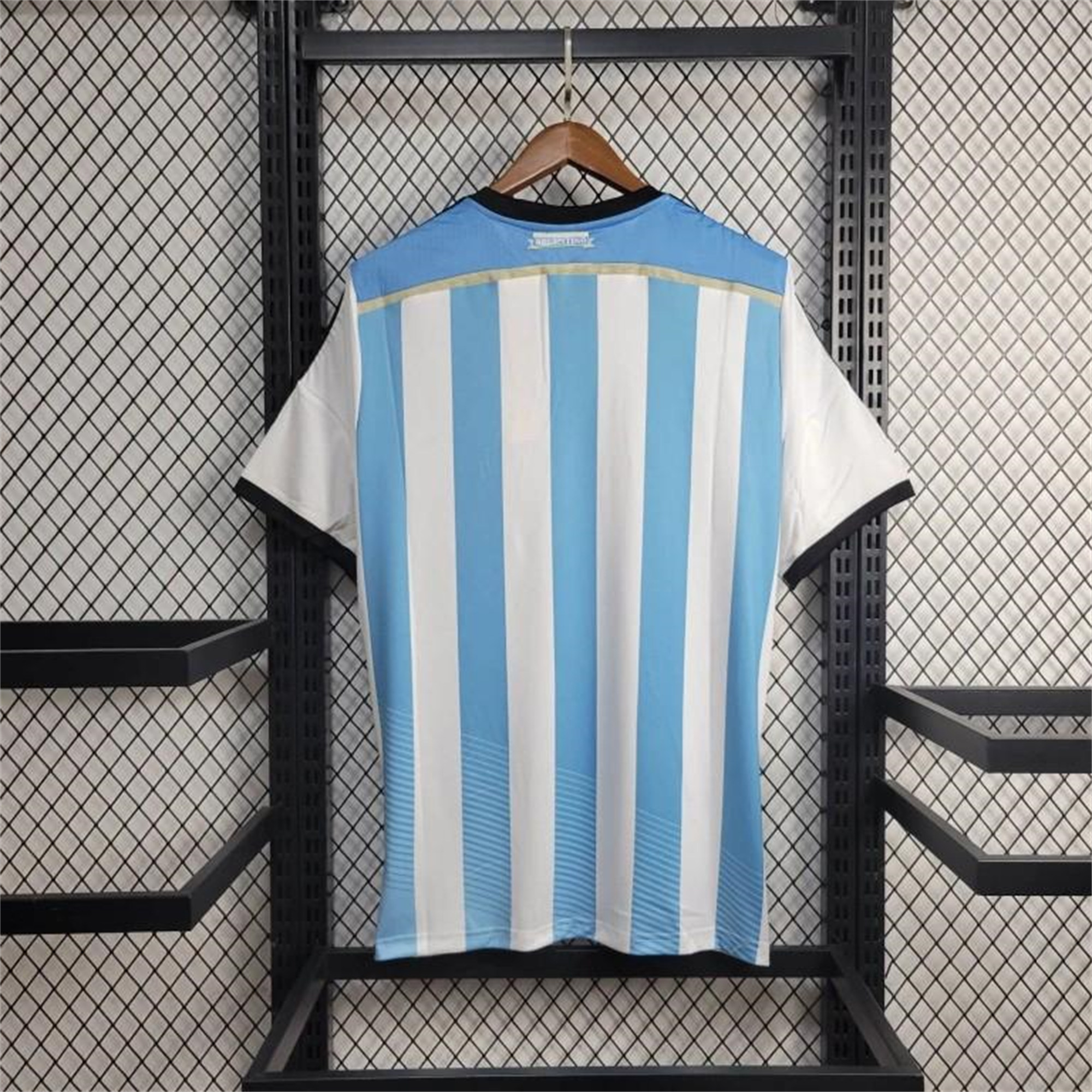 Retro Argentina 2014 Home Stadium Jersey - ManixJersey