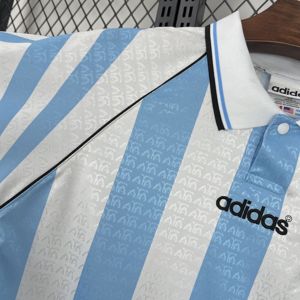 Retro Argentina 1996 Home Jersey - ManixJersey