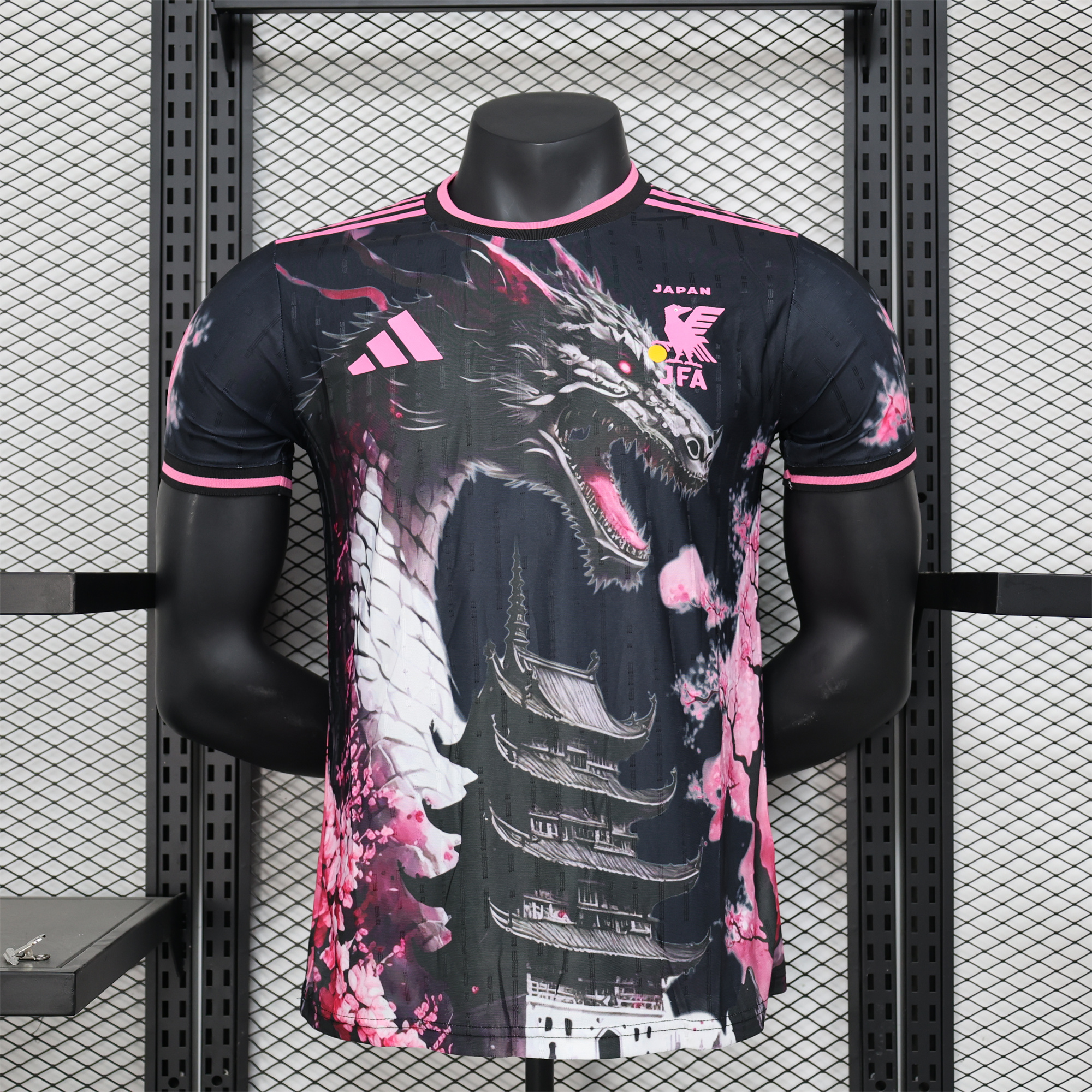 Japan 2024 Black Kyoto and Dragon Special Edition Jersey - Player Version - ManixJersey