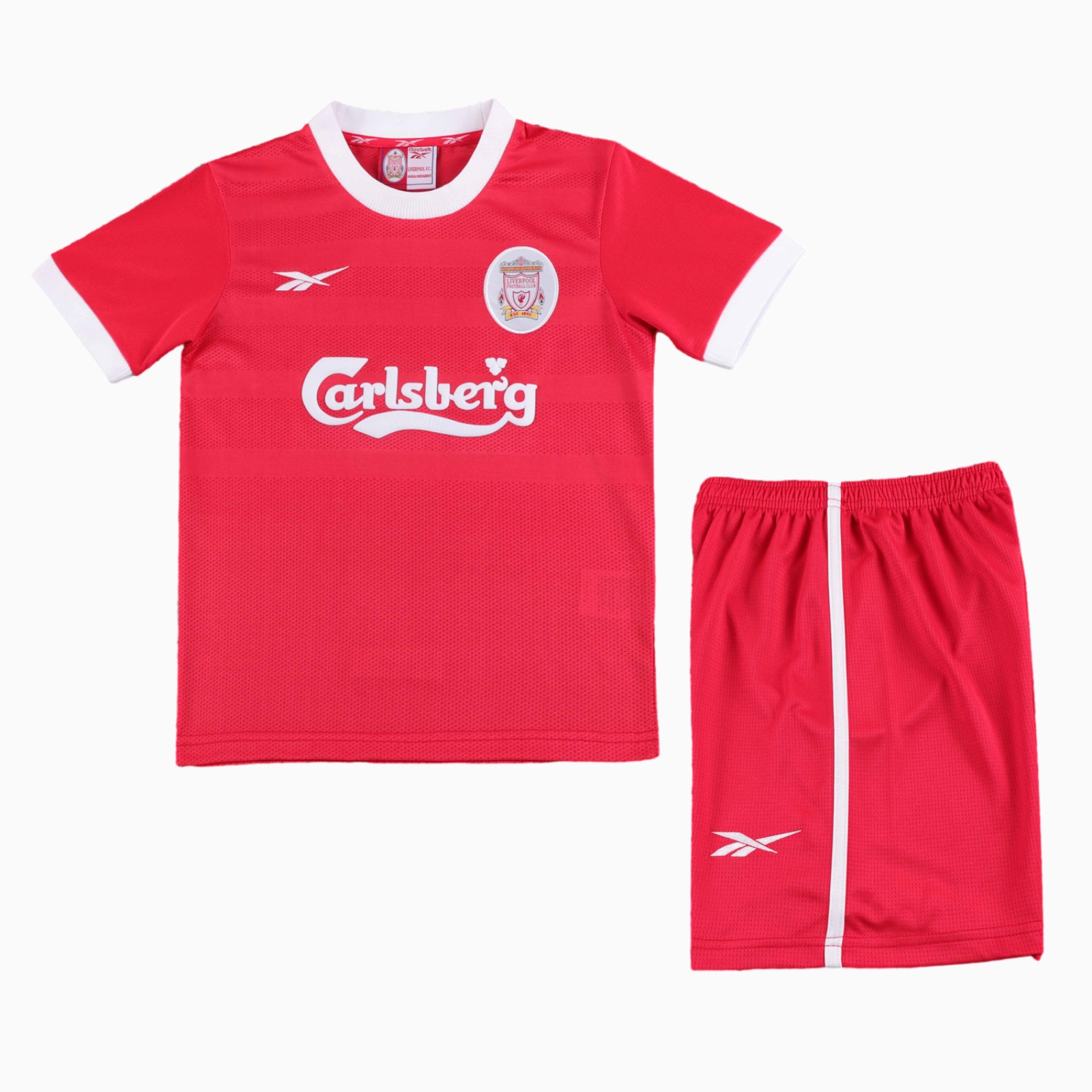 Retro Liver.pool 1998-00 Home Kids Kit - ManixJersey