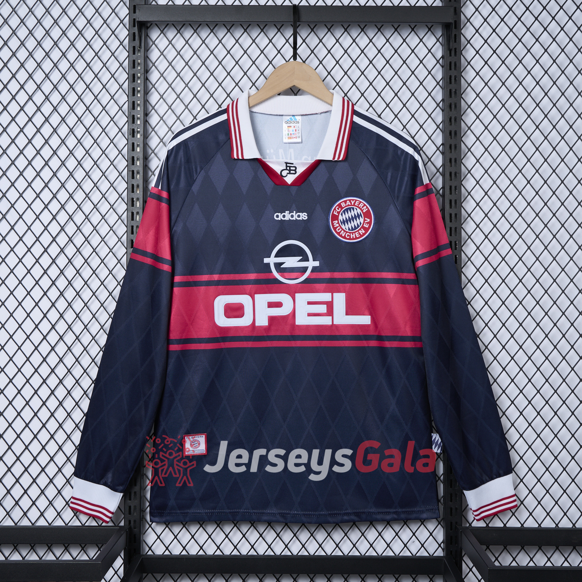 Retro Bayern Munich 1997-99 Home Long Jersey - ManixJersey