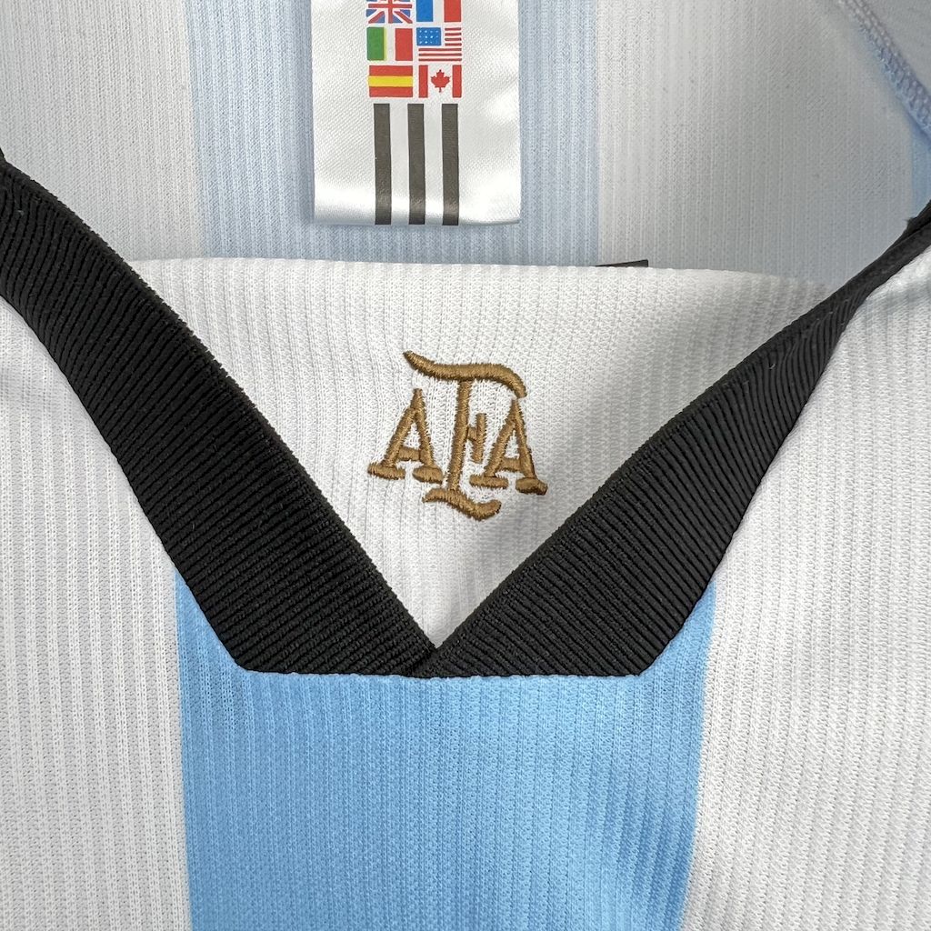 Retro Argentina 1998 Home Long Sleeves Jersey - ManixJersey