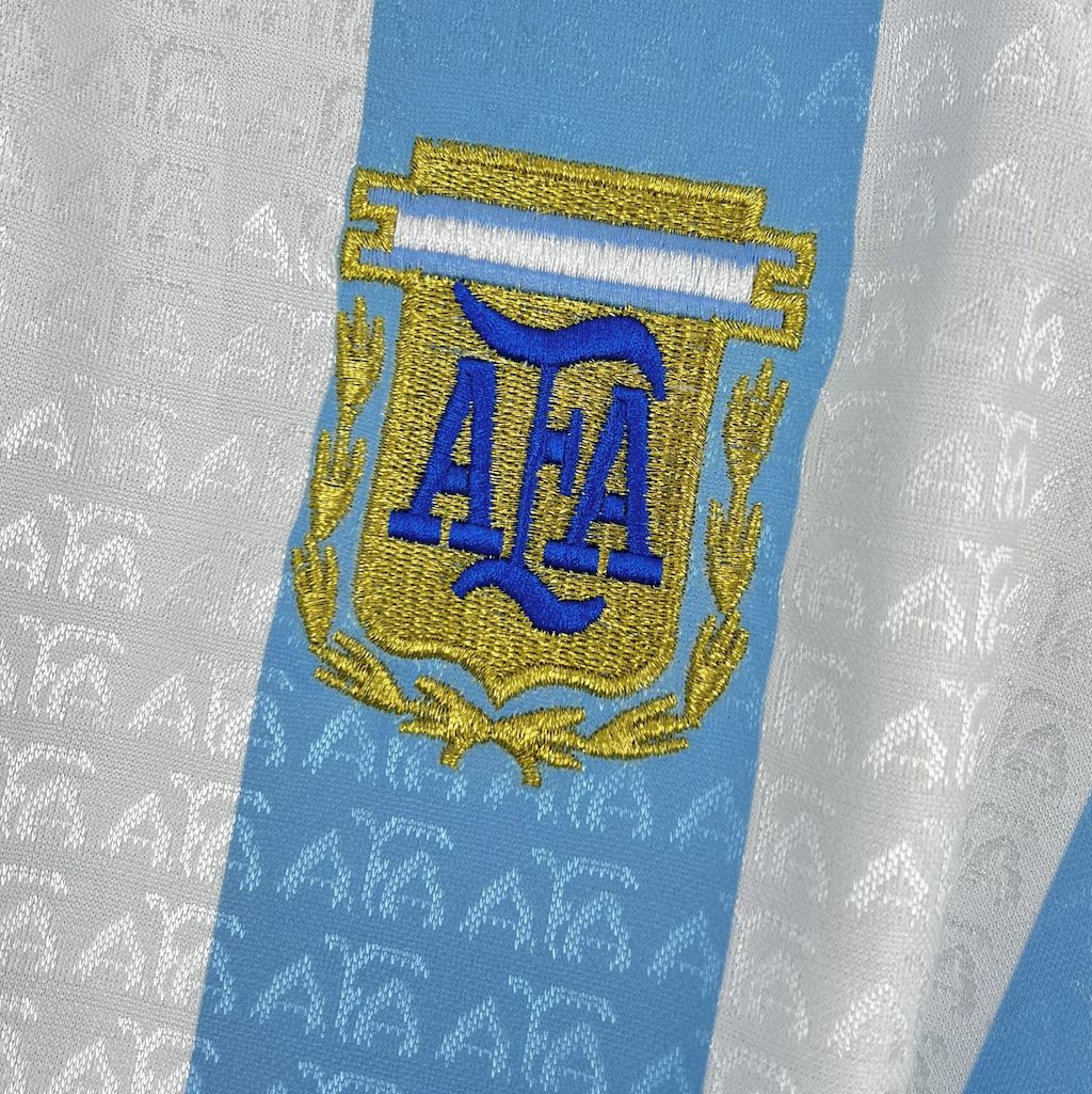 Retro Argentina 1996 Home Jersey - ManixJersey