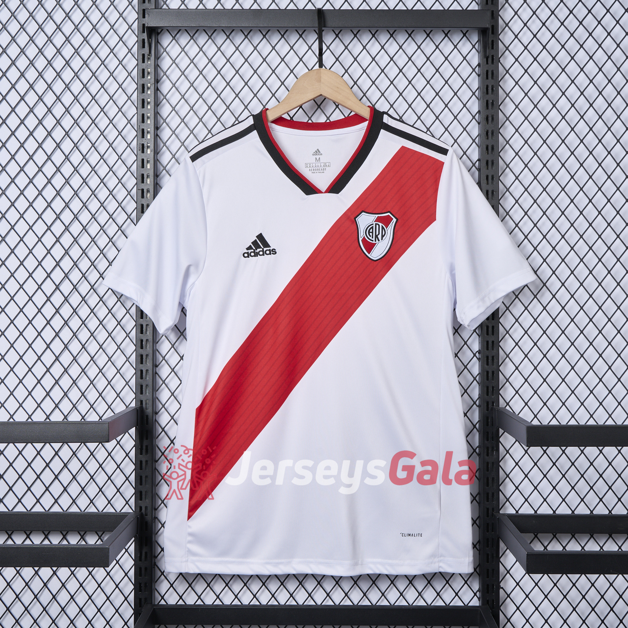 Retro River Plate 2018-19 Home Jersey - ManixJersey